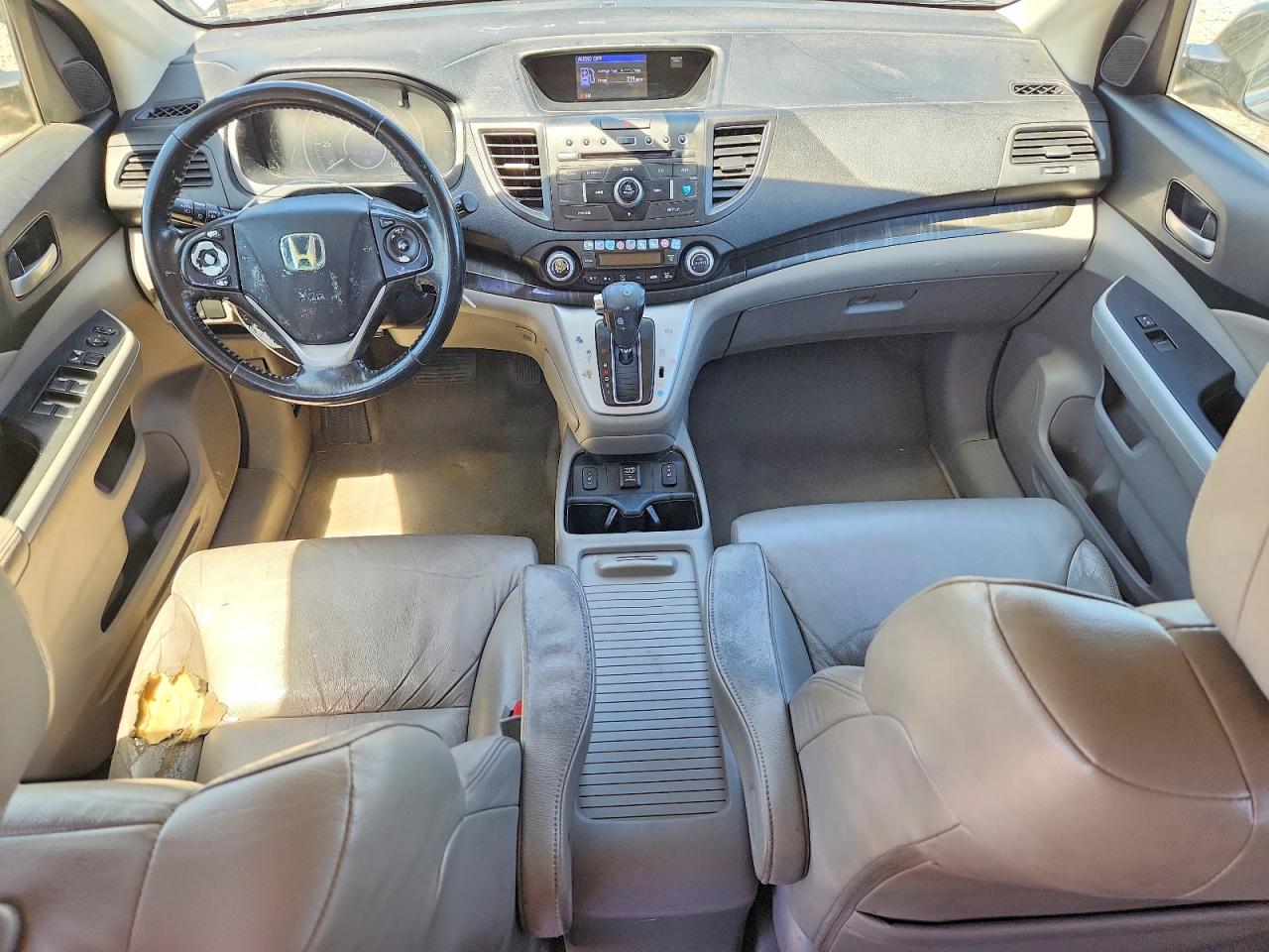 2012 Honda Cr-v Exl Gray vin: JHLRM4H77CC023057
