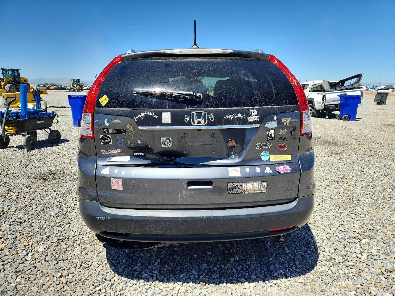 2012 Honda Cr-v Exl Gray vin: JHLRM4H77CC023057