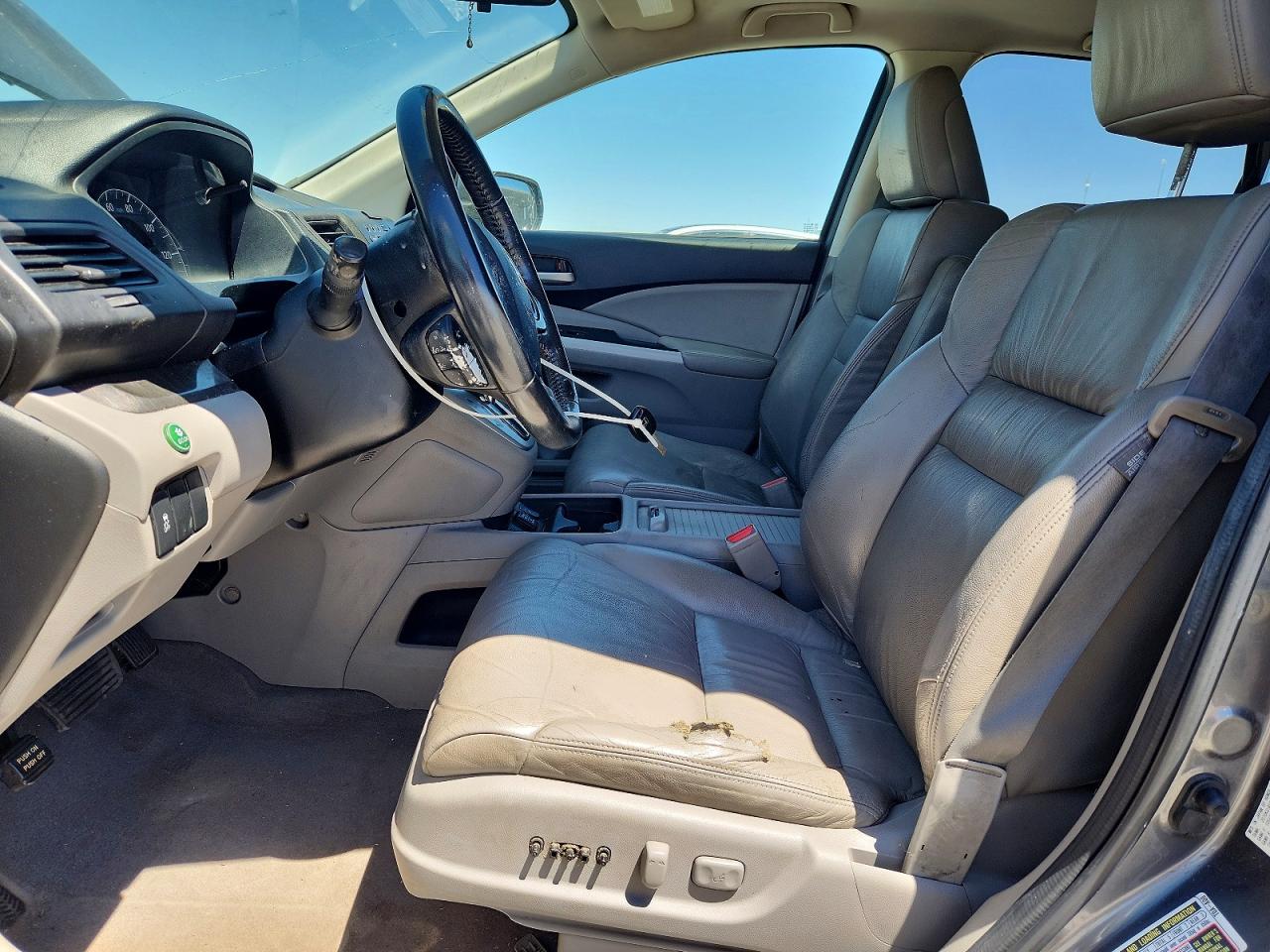 2012 Honda Cr-v Exl Gray vin: JHLRM4H77CC023057
