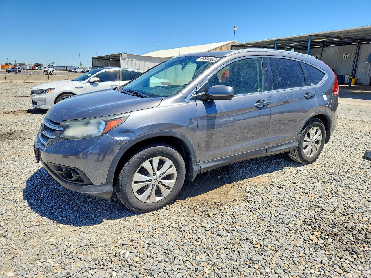 2012 Honda Cr-v Exl Серый vin: JHLRM4H77CC023057