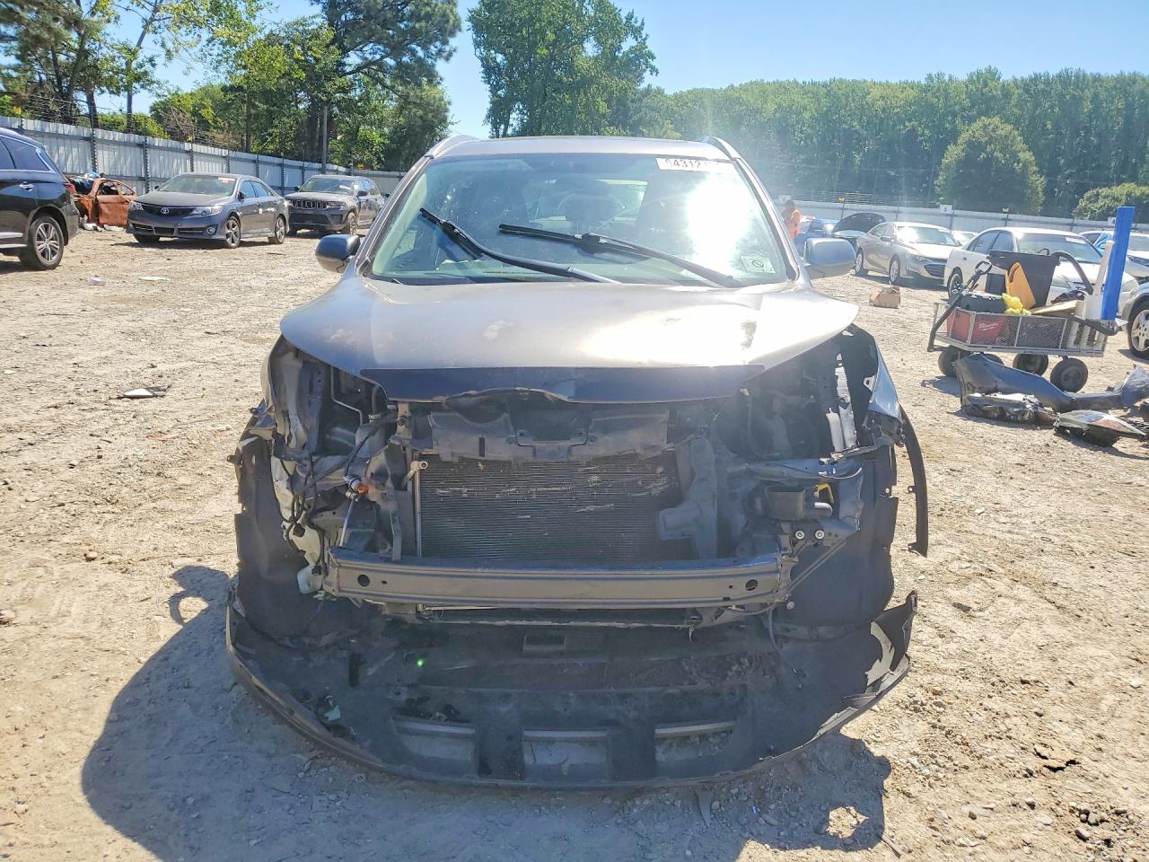 2012 Honda Cr-v Exl Charcoal vin: JHLRM4H77CC024208