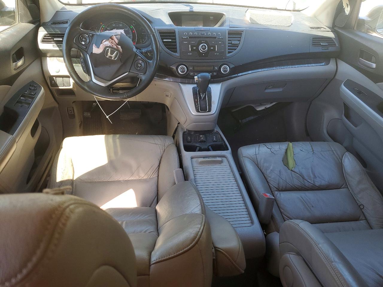 2012 Honda Cr-v Exl Charcoal vin: JHLRM4H77CC024208