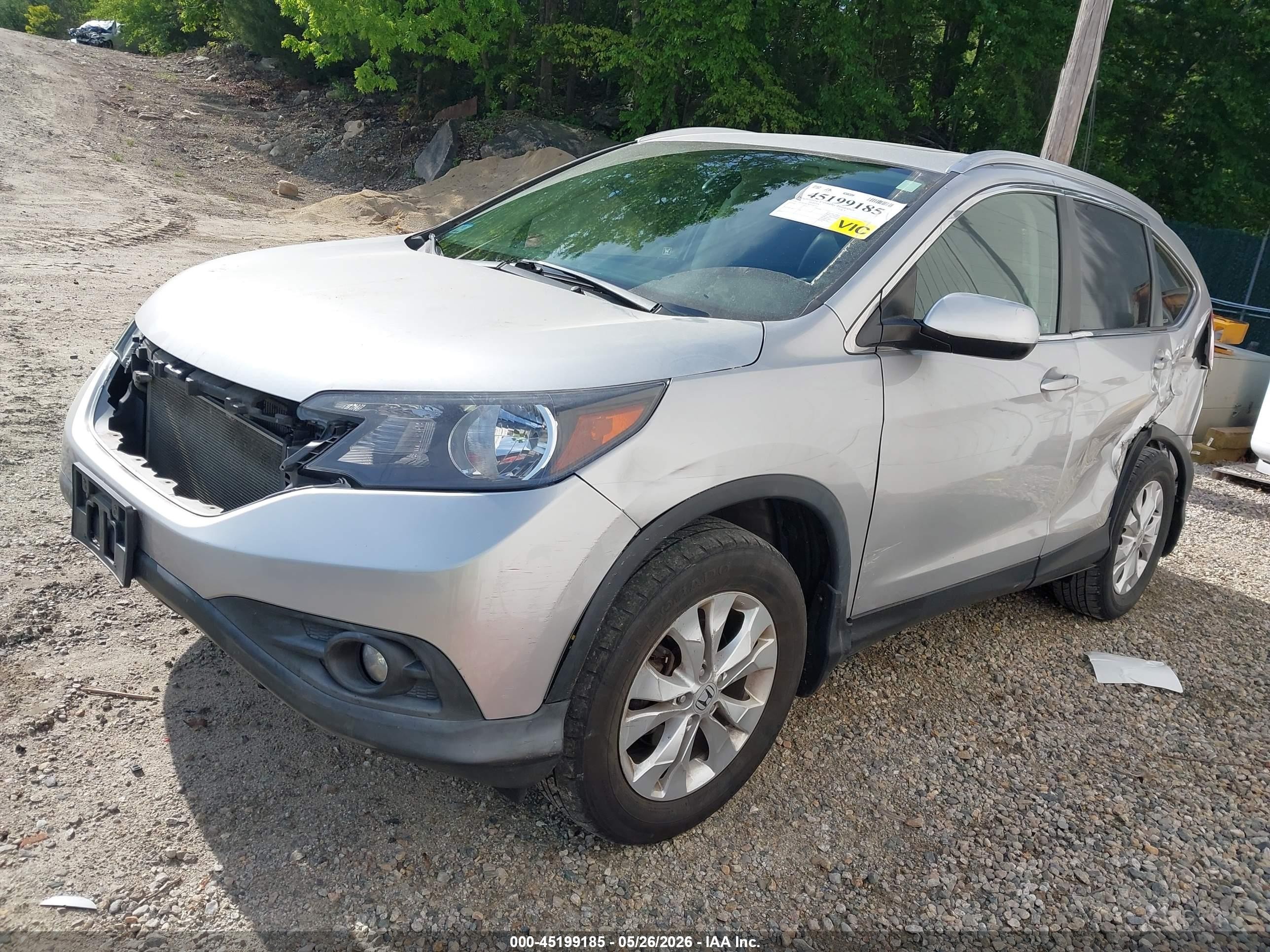 2012 Honda Cr-v Ex-l vin: JHLRM4H78CC002332