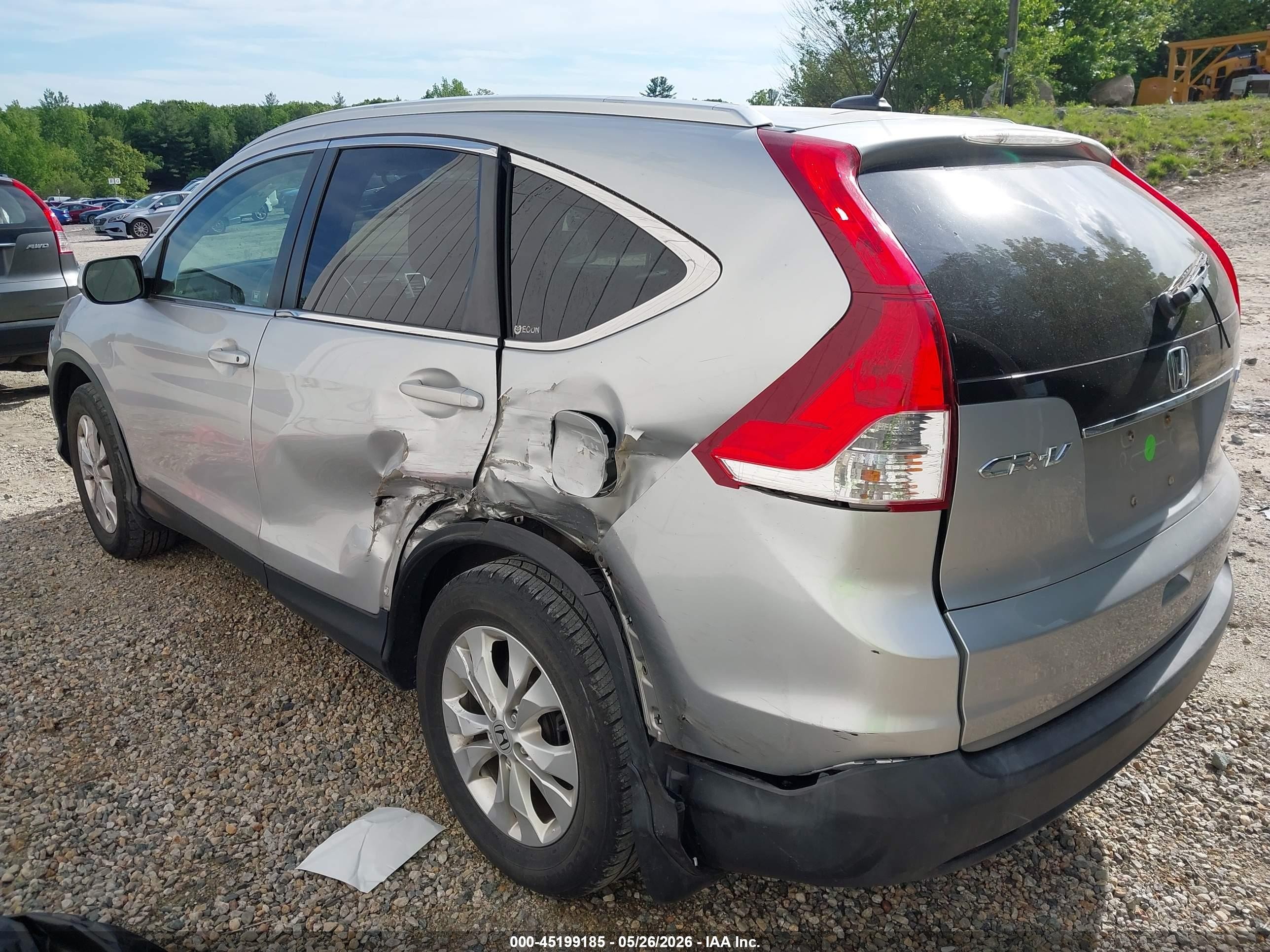 2012 Honda Cr-v Ex-l vin: JHLRM4H78CC002332