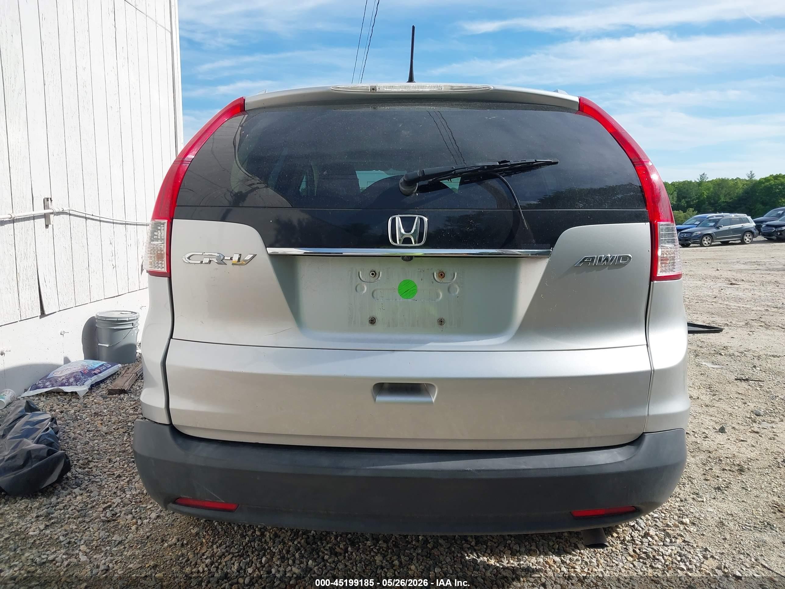 2012 Honda Cr-v Ex-l vin: JHLRM4H78CC002332