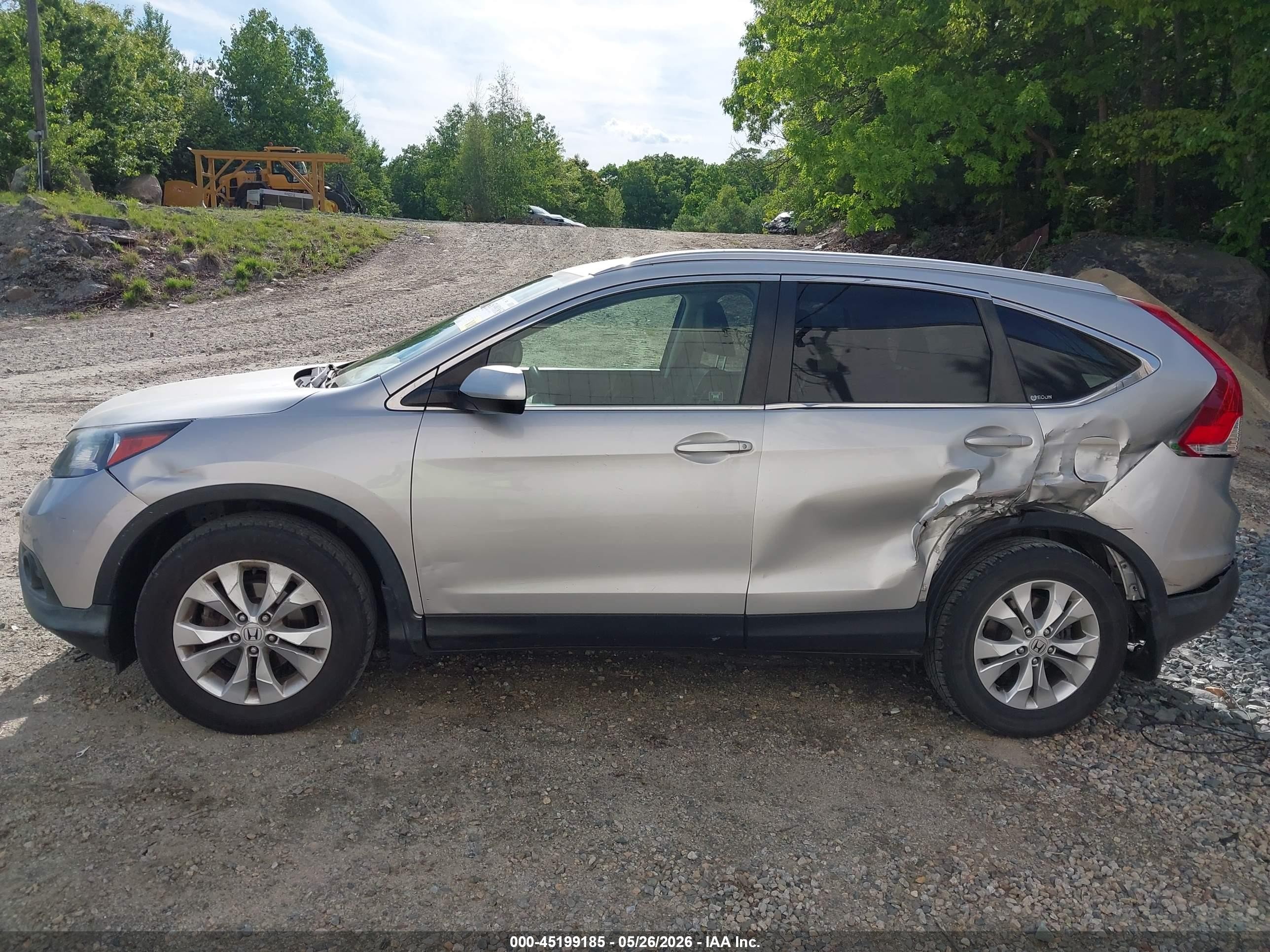 2012 Honda Cr-v Ex-l vin: JHLRM4H78CC002332