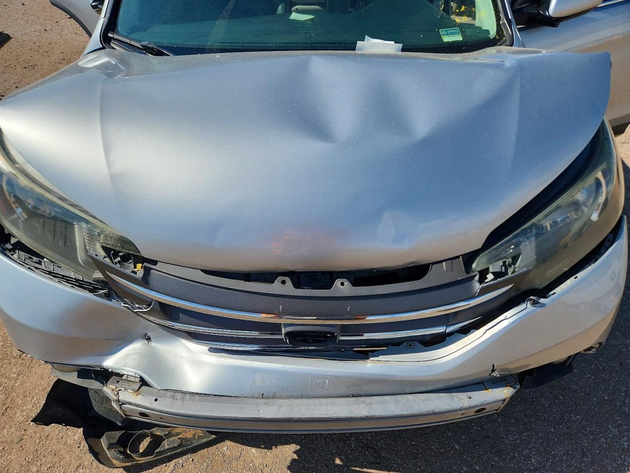 2012 Honda Cr-v Exl Silver vin: JHLRM4H78CC007921