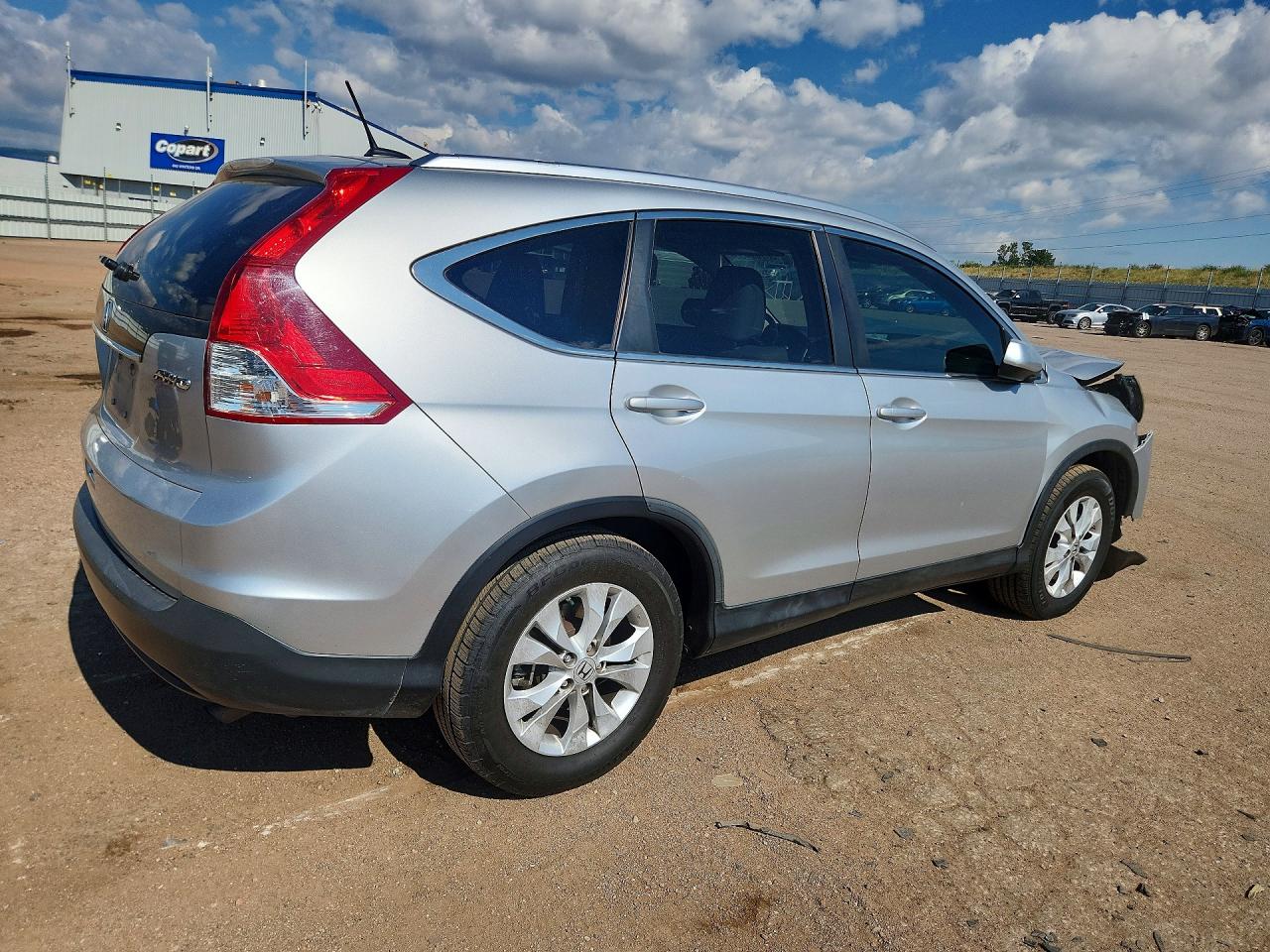 2012 Honda Cr-v Exl Silver vin: JHLRM4H78CC007921