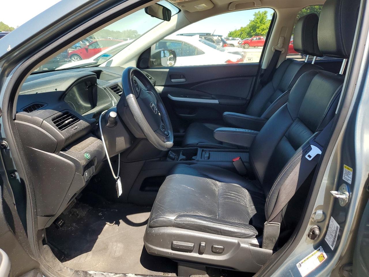 2012 Honda Cr-v Exl Green vin: JHLRM4H78CC008146