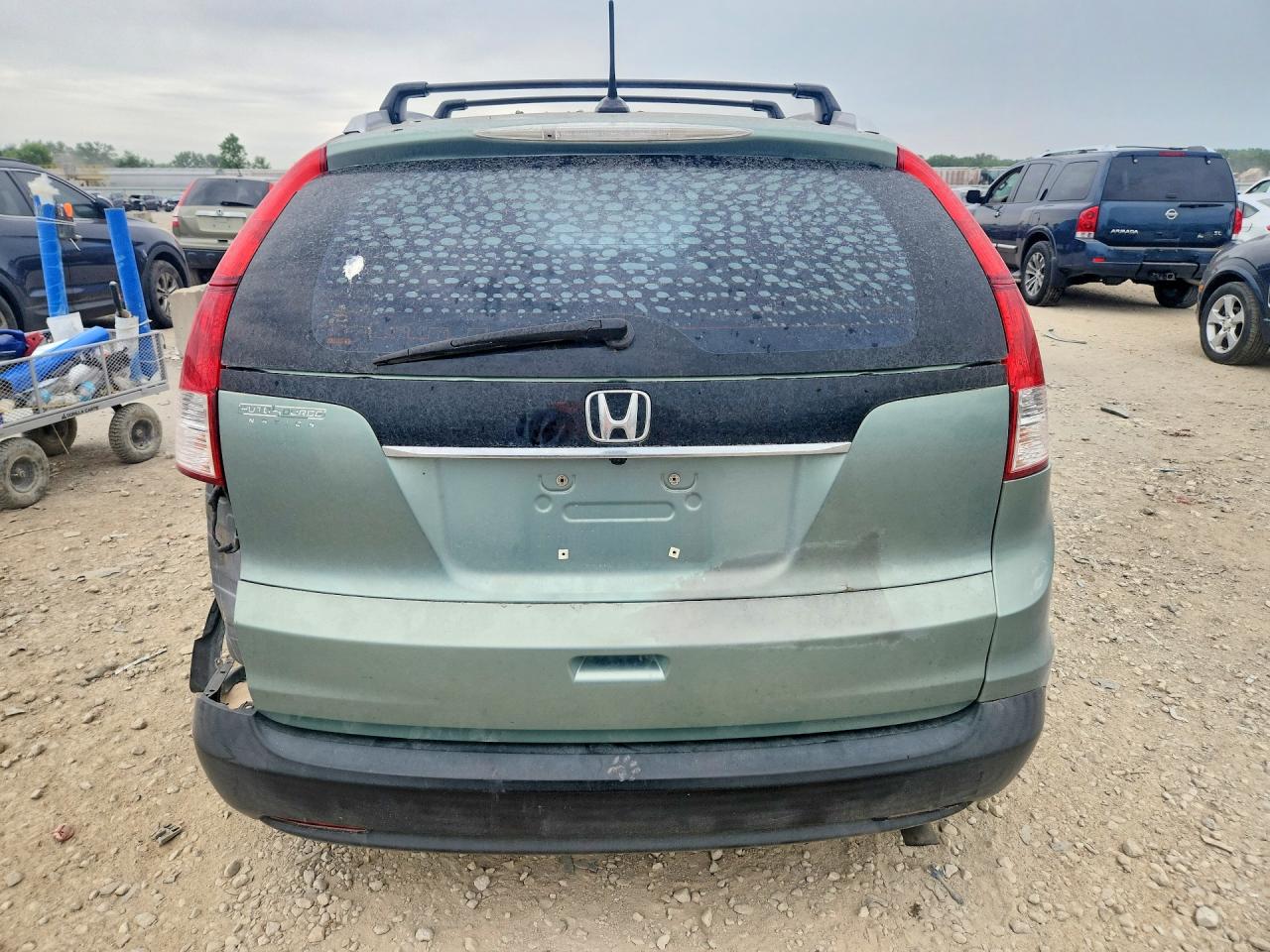 2012 Honda Cr-v Exl Green vin: JHLRM4H78CC008468