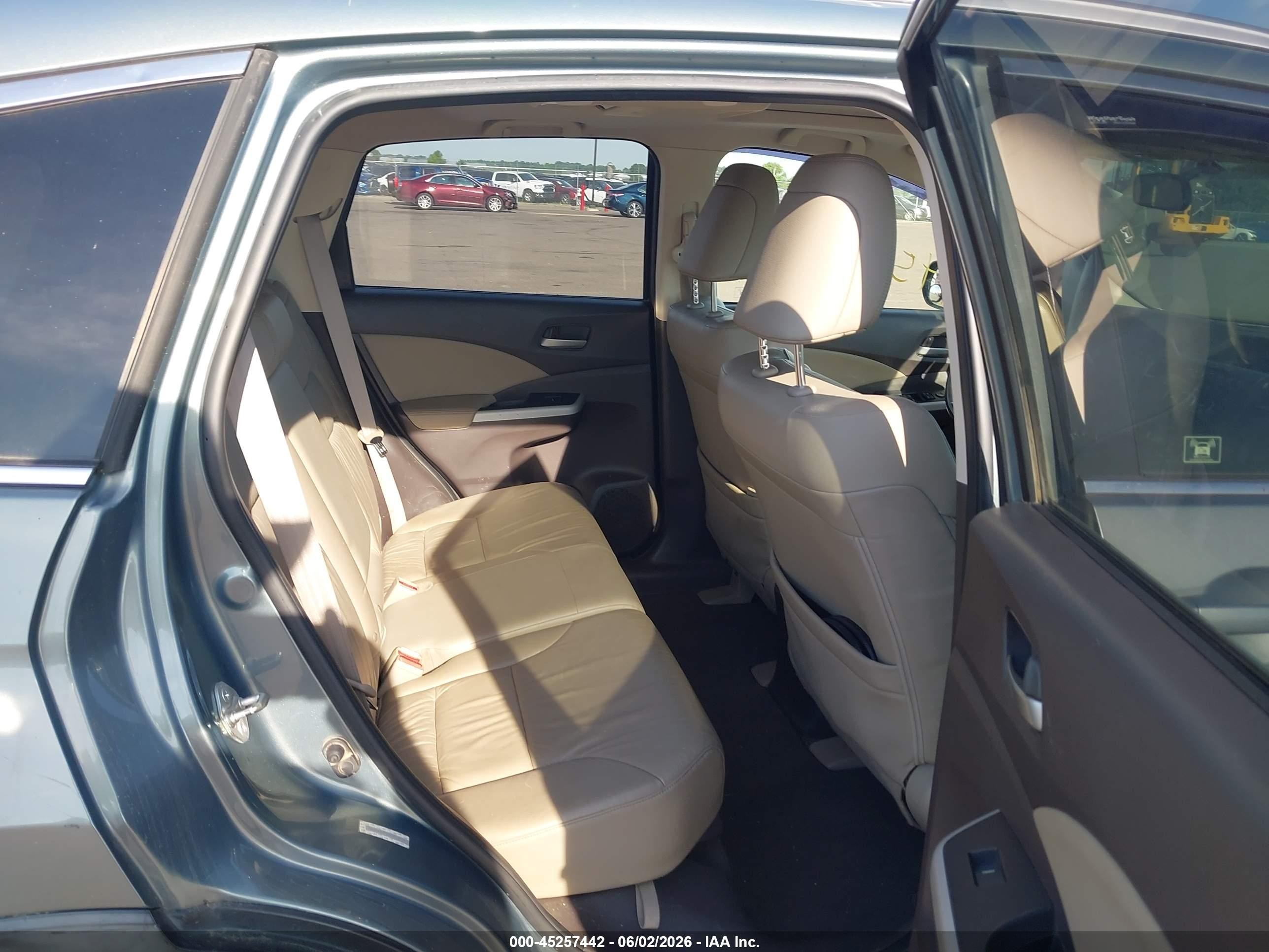 2012 Honda Cr-v Ex-l Gray vin: JHLRM4H78CC011127