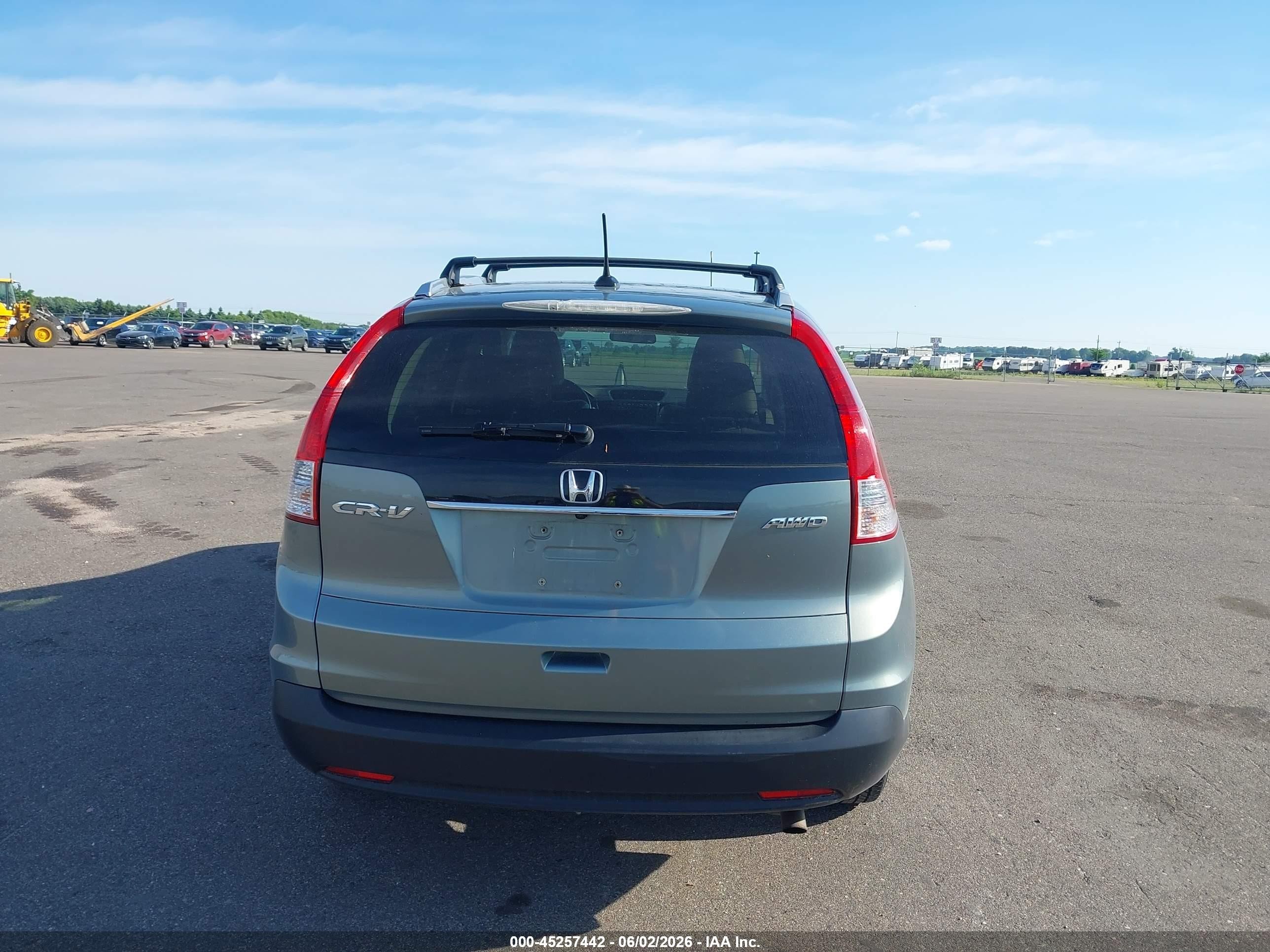 2012 Honda Cr-v Ex-l Gray vin: JHLRM4H78CC011127