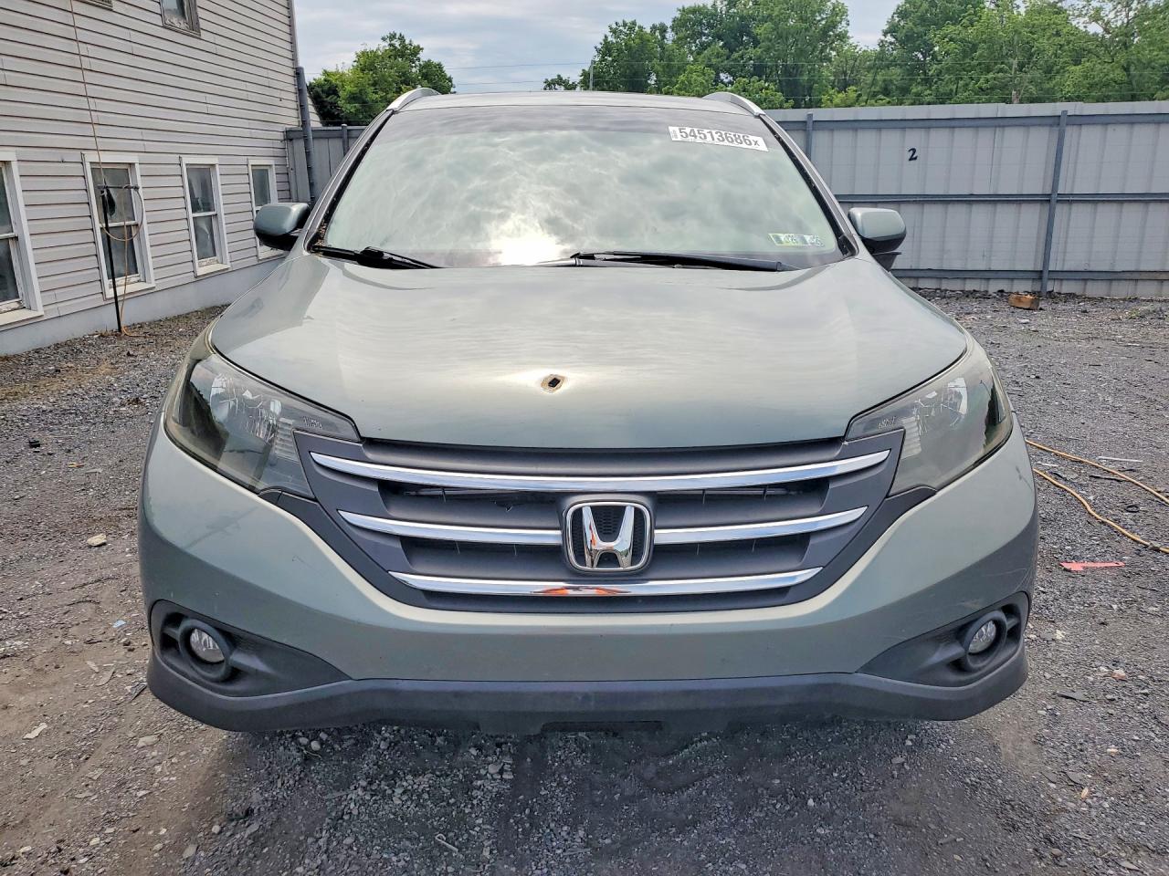 2012 Honda Cr-v Exl Green vin: JHLRM4H78CC012827