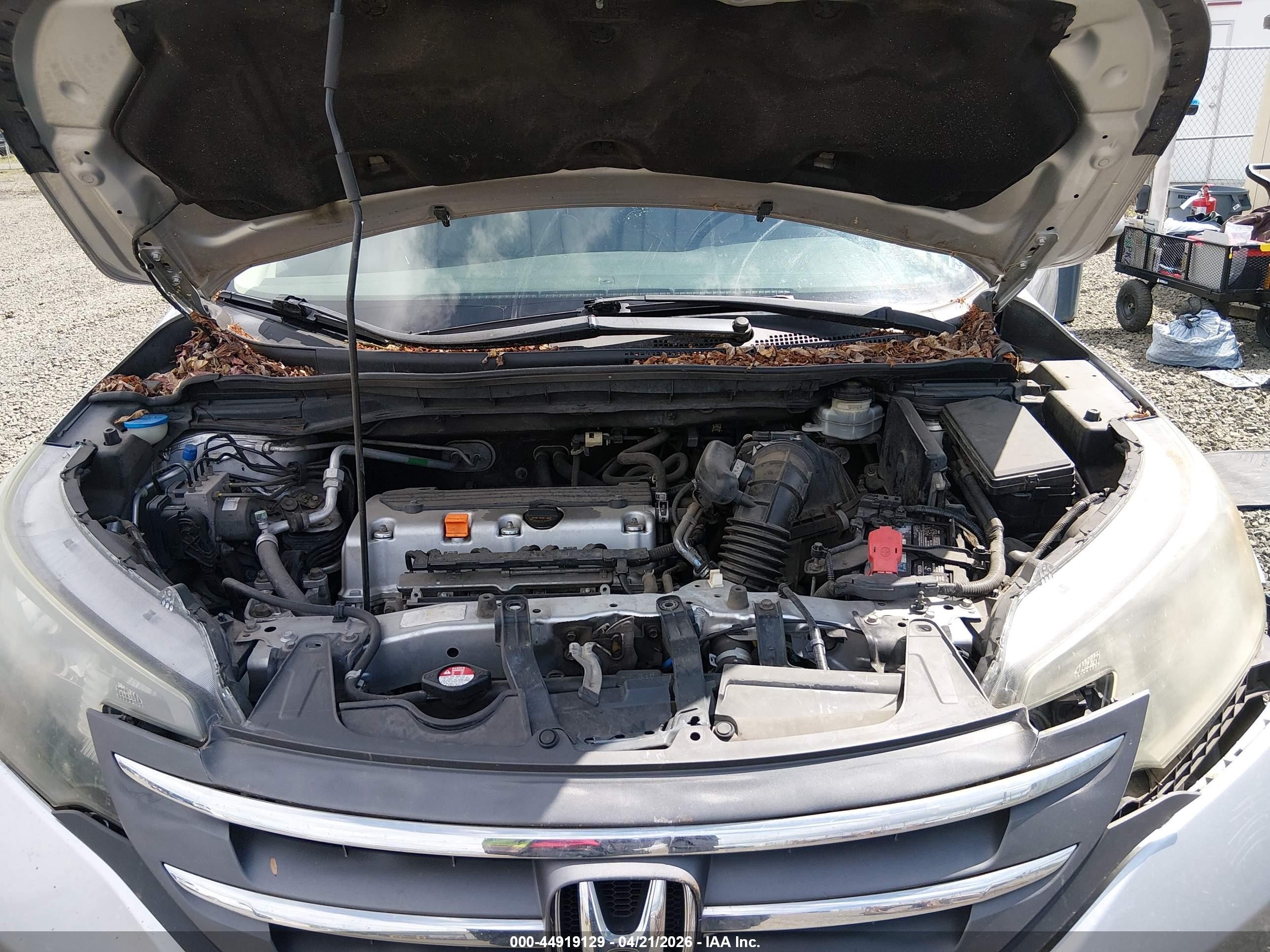 2012 Honda Cr-v Ex-l Серебряный vin: JHLRM4H78CC015243