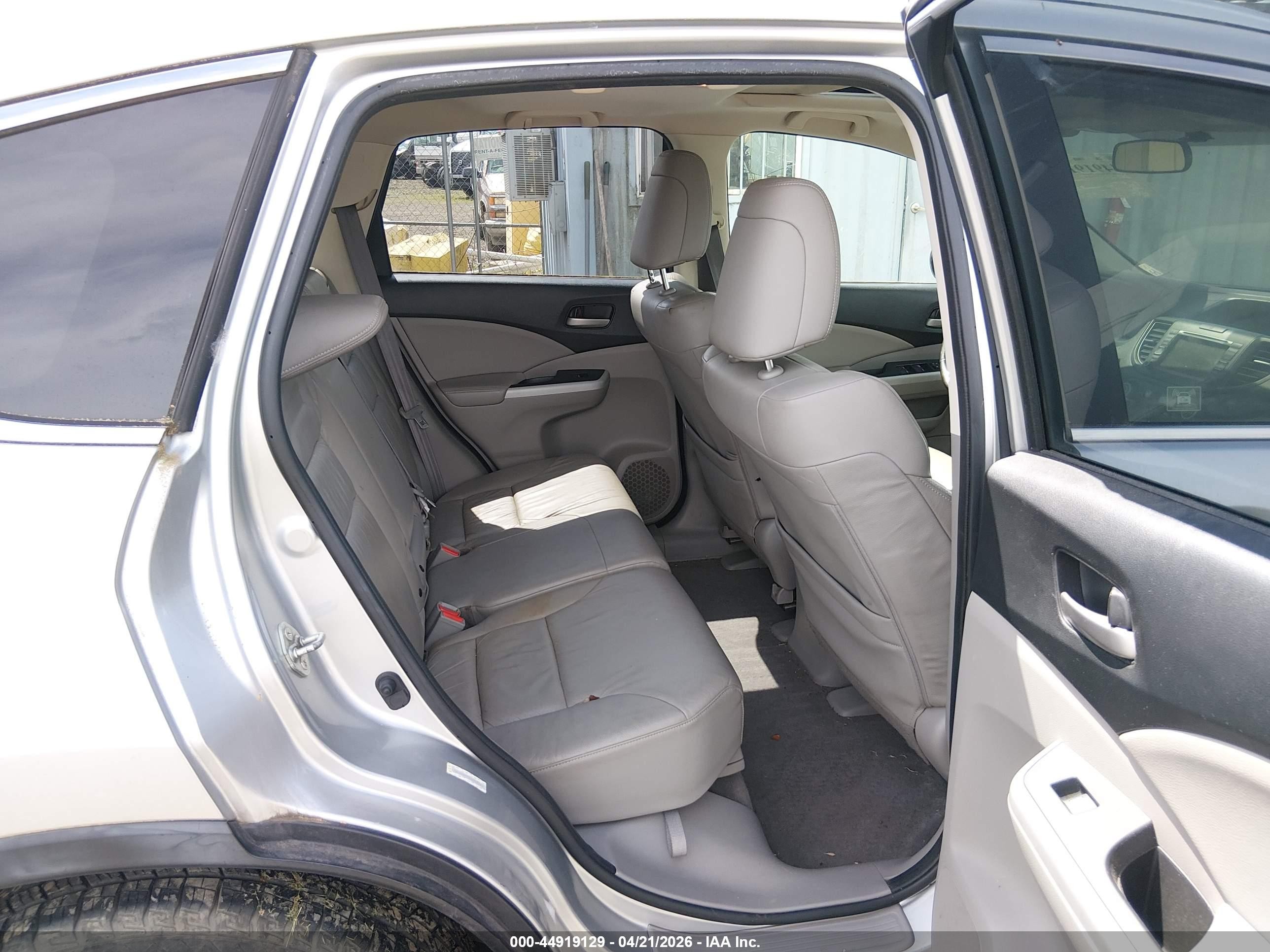 2012 Honda Cr-v Ex-l Серебряный vin: JHLRM4H78CC015243