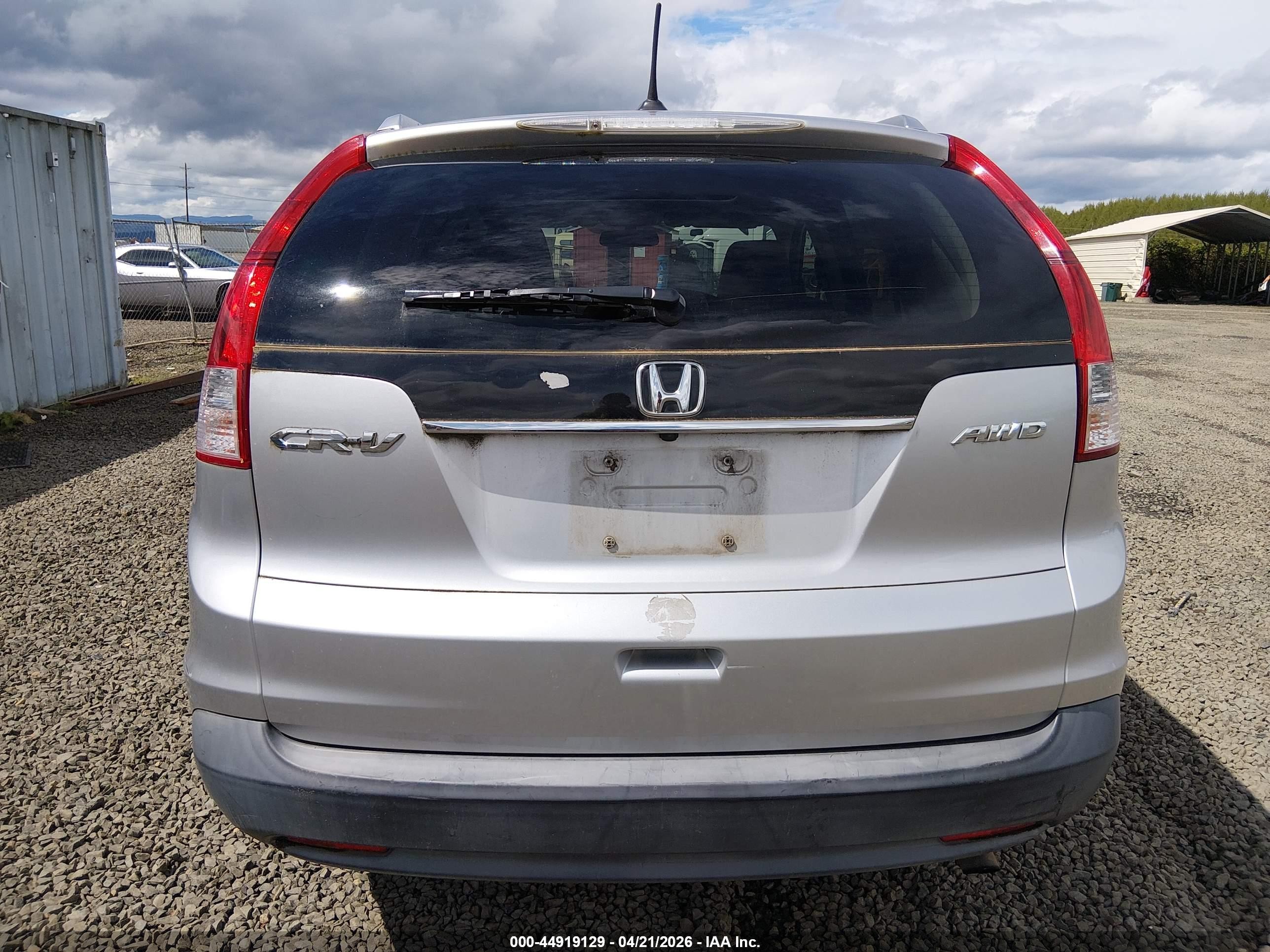 2012 Honda Cr-v Ex-l Серебряный vin: JHLRM4H78CC015243