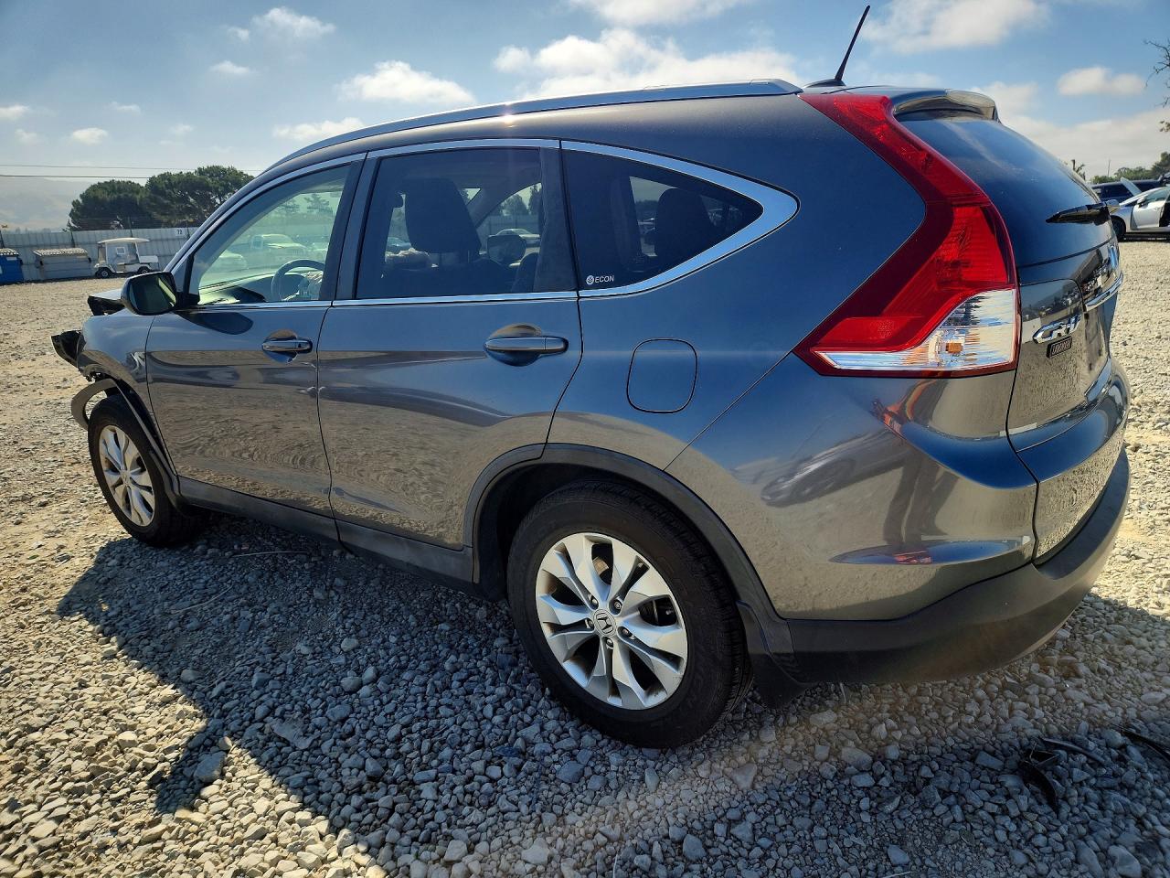 2012 Honda Cr-v Exl Gray vin: JHLRM4H78CC017056