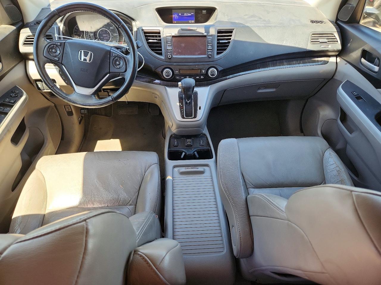 2012 Honda Cr-v Exl Blue vin: JHLRM4H78CC023536