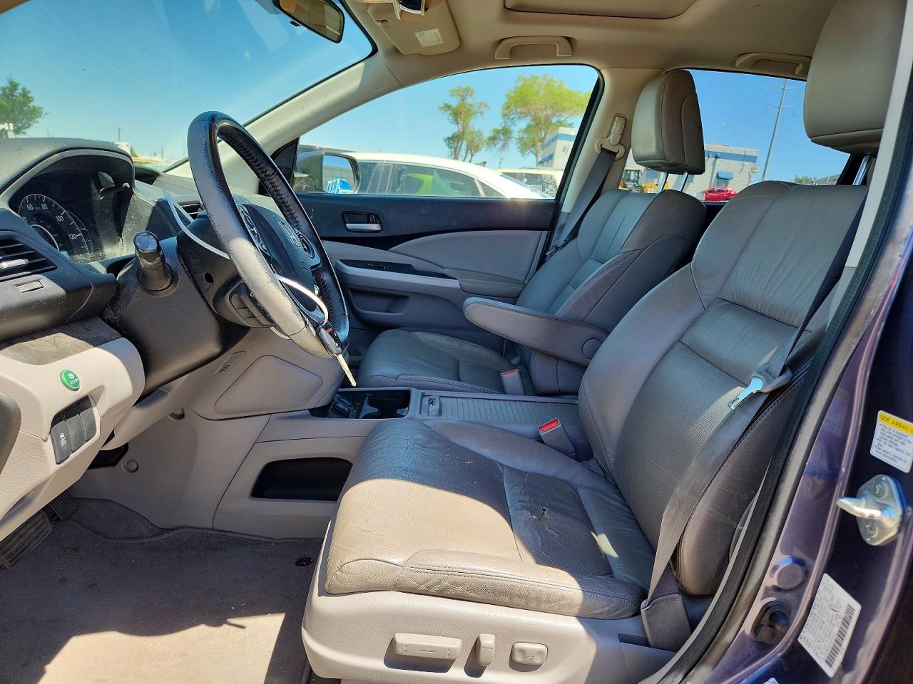 2012 Honda Cr-v Exl Blue vin: JHLRM4H78CC023536