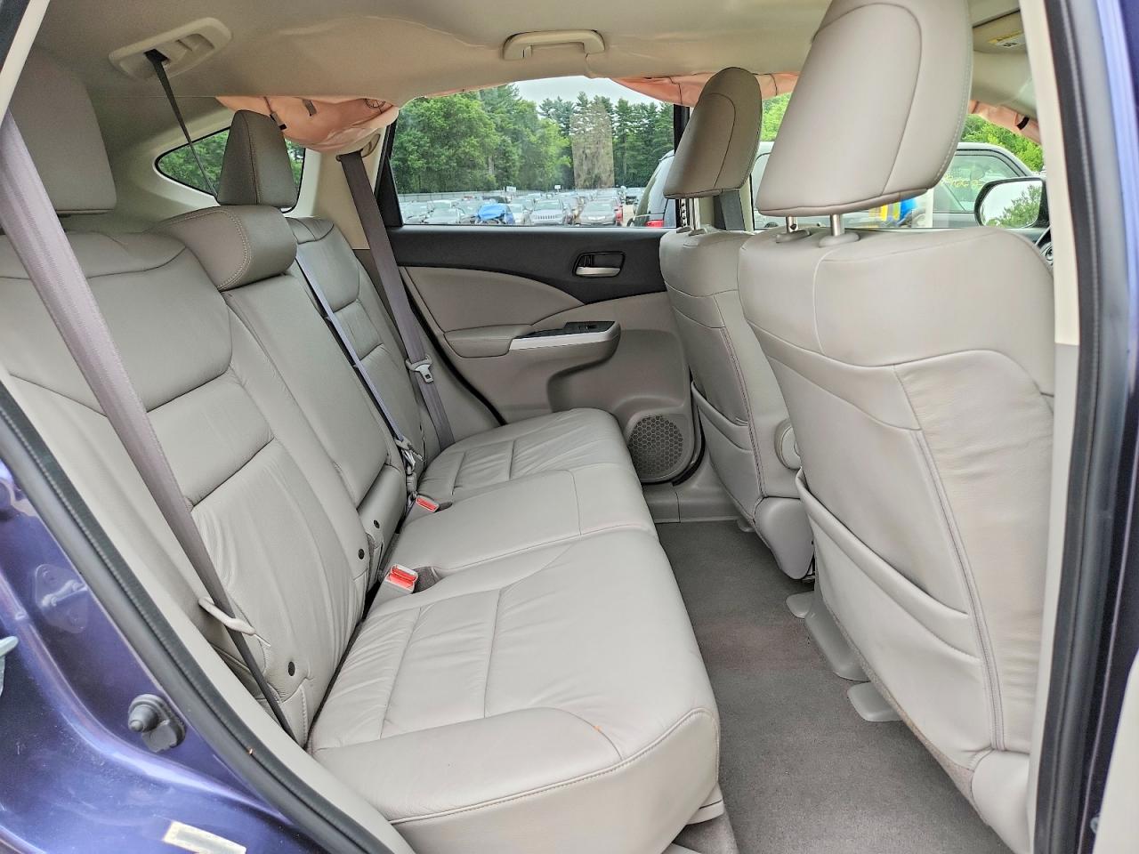 2012 Honda Cr-v Exl Blue vin: JHLRM4H78CC025187