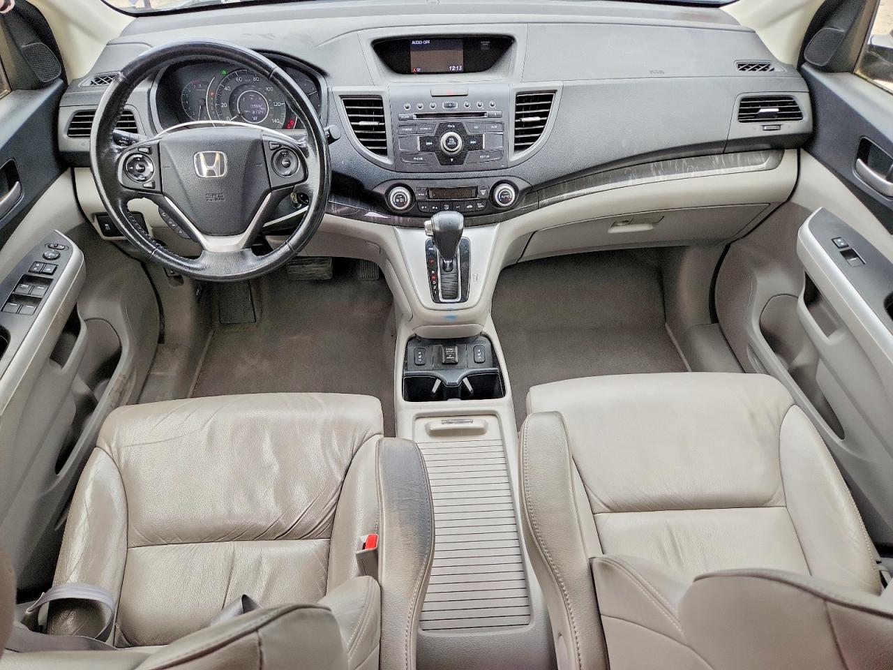 2012 Honda Cr-v Exl Blue vin: JHLRM4H78CC025187