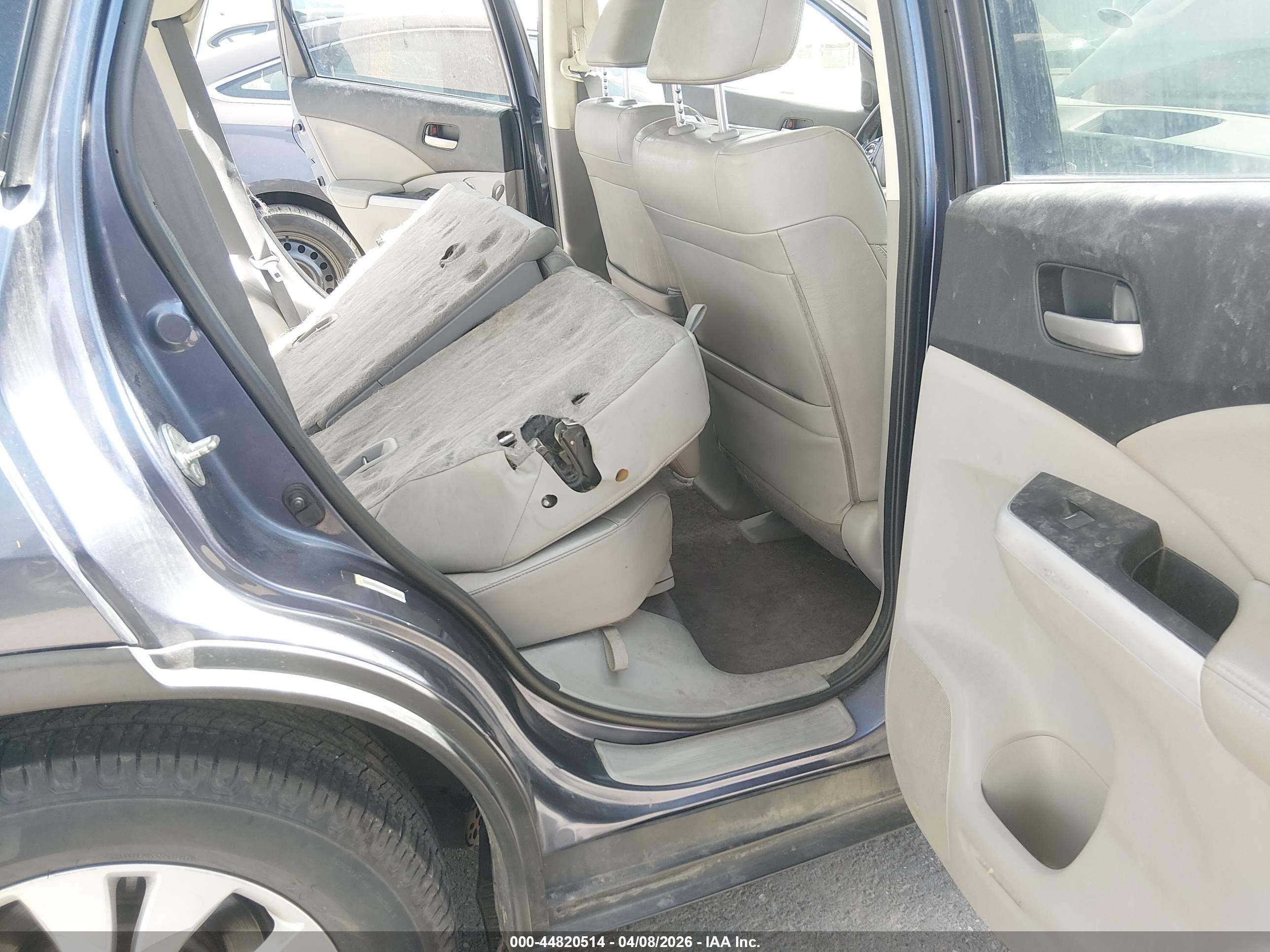 2012 Honda Cr-v Ex-l Синий vin: JHLRM4H78CC027957