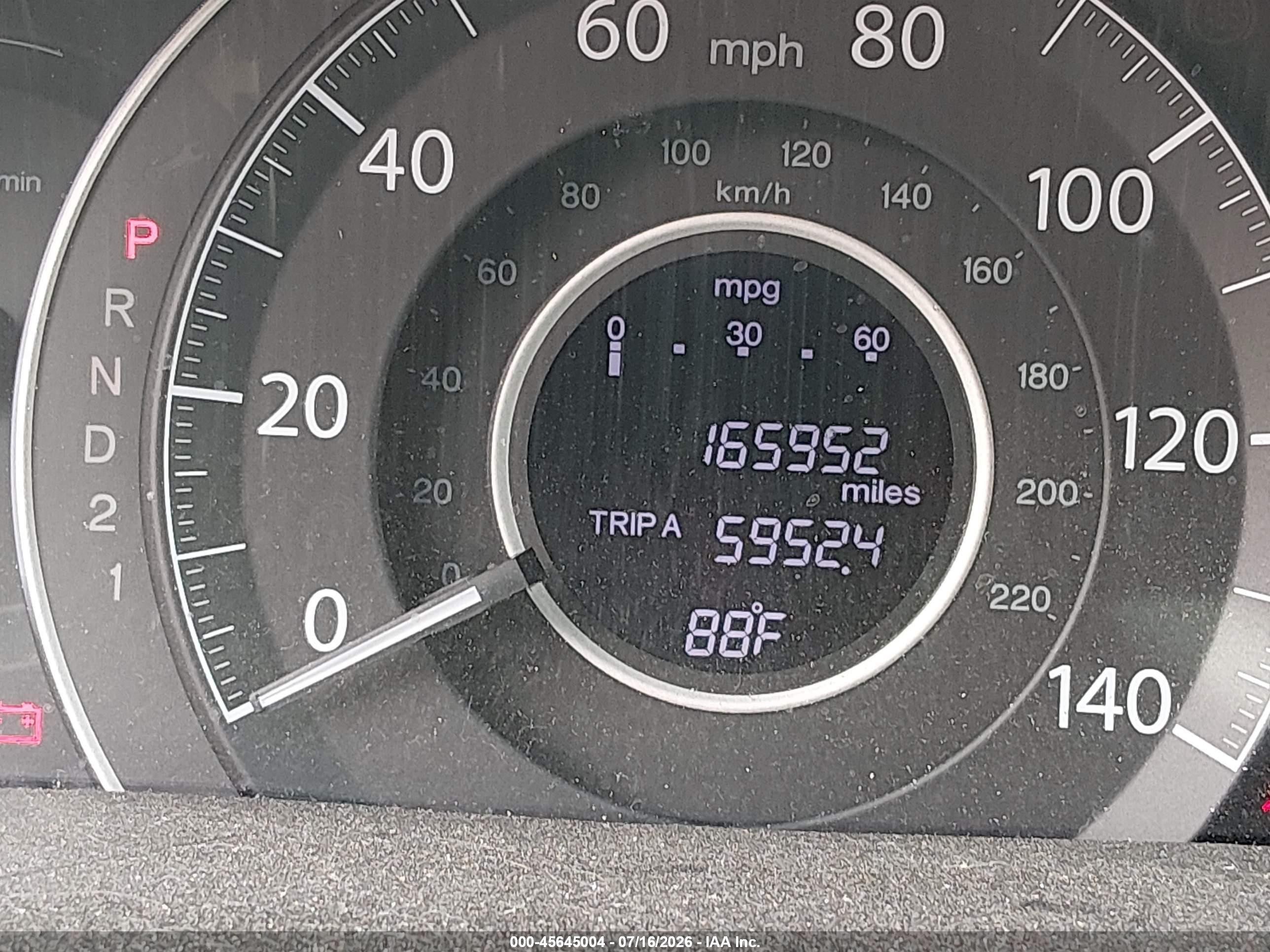 2012 Honda Cr-v Ex-l Blue vin: JHLRM4H79CC003960