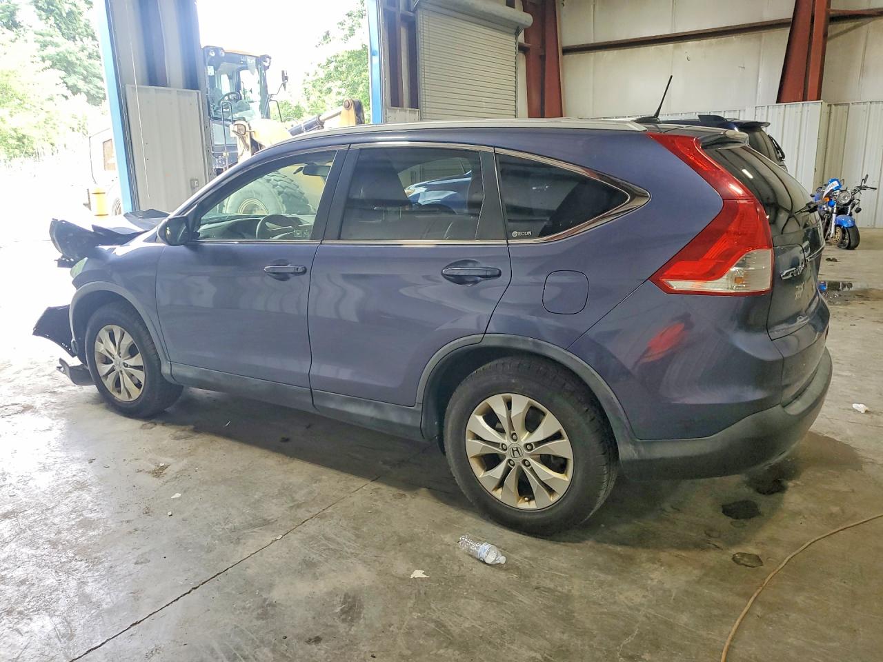 2012 Honda Cr-v Exl Синий vin: JHLRM4H79CC016384