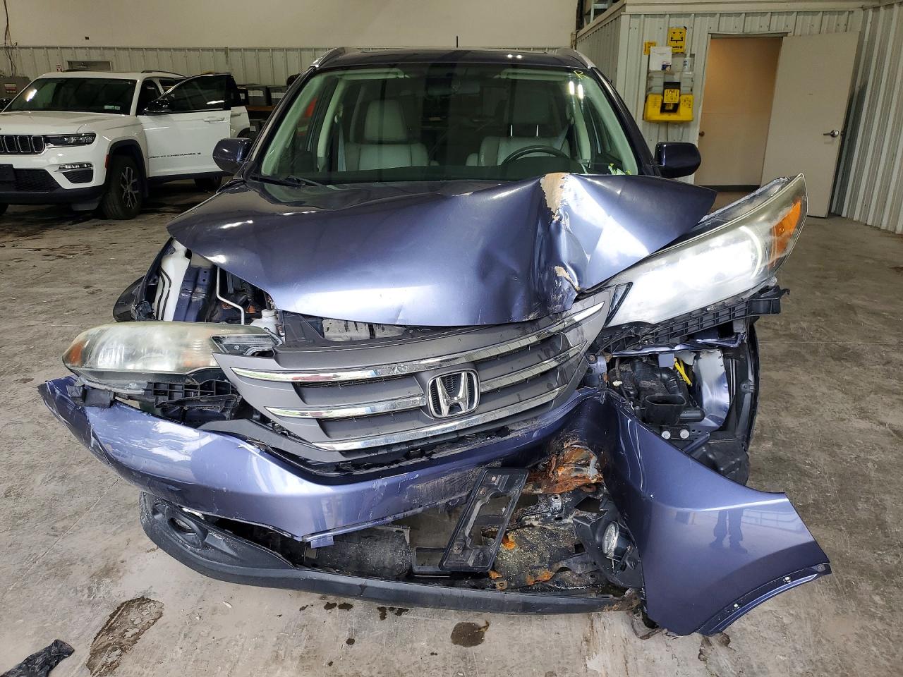 2012 Honda Cr-v Exl Синий vin: JHLRM4H79CC016384