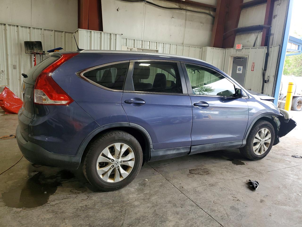 2012 Honda Cr-v Exl Синий vin: JHLRM4H79CC016384