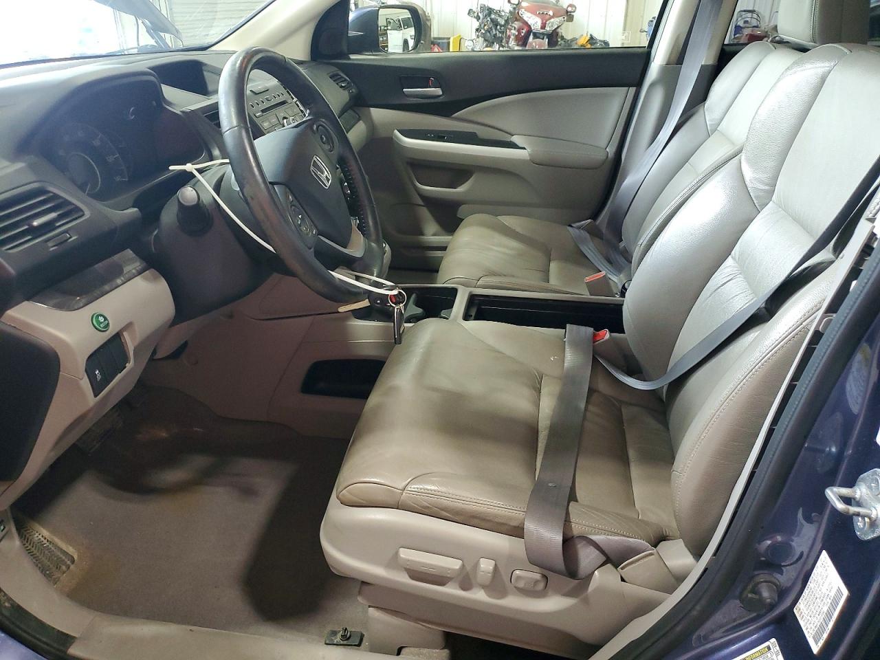 2012 Honda Cr-v Exl Синий vin: JHLRM4H79CC016384