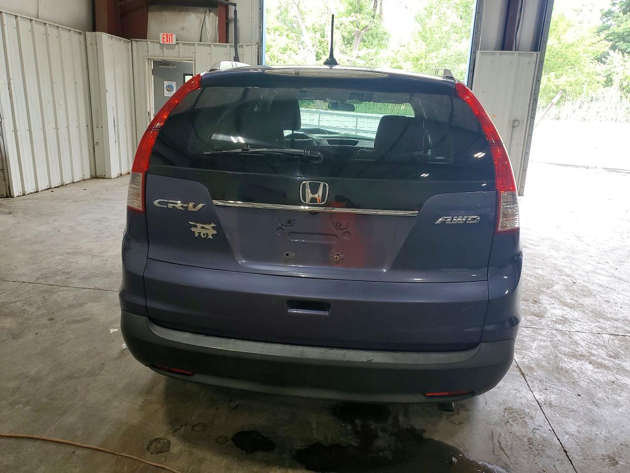 2012 Honda Cr-v Exl Синий vin: JHLRM4H79CC016384