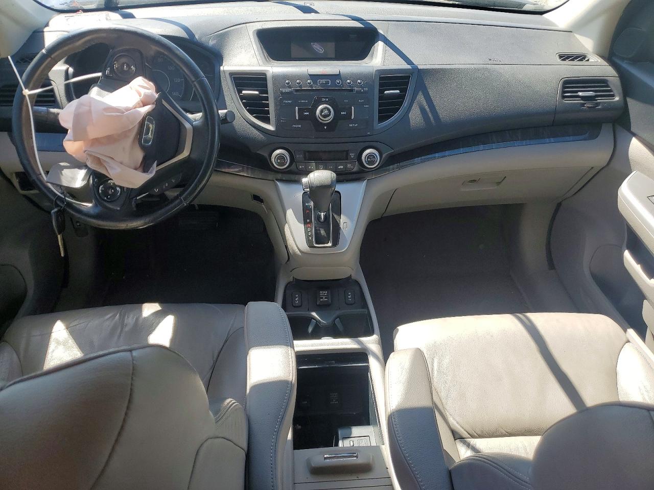 2012 Honda Cr-v Exl Blue vin: JHLRM4H79CC018796
