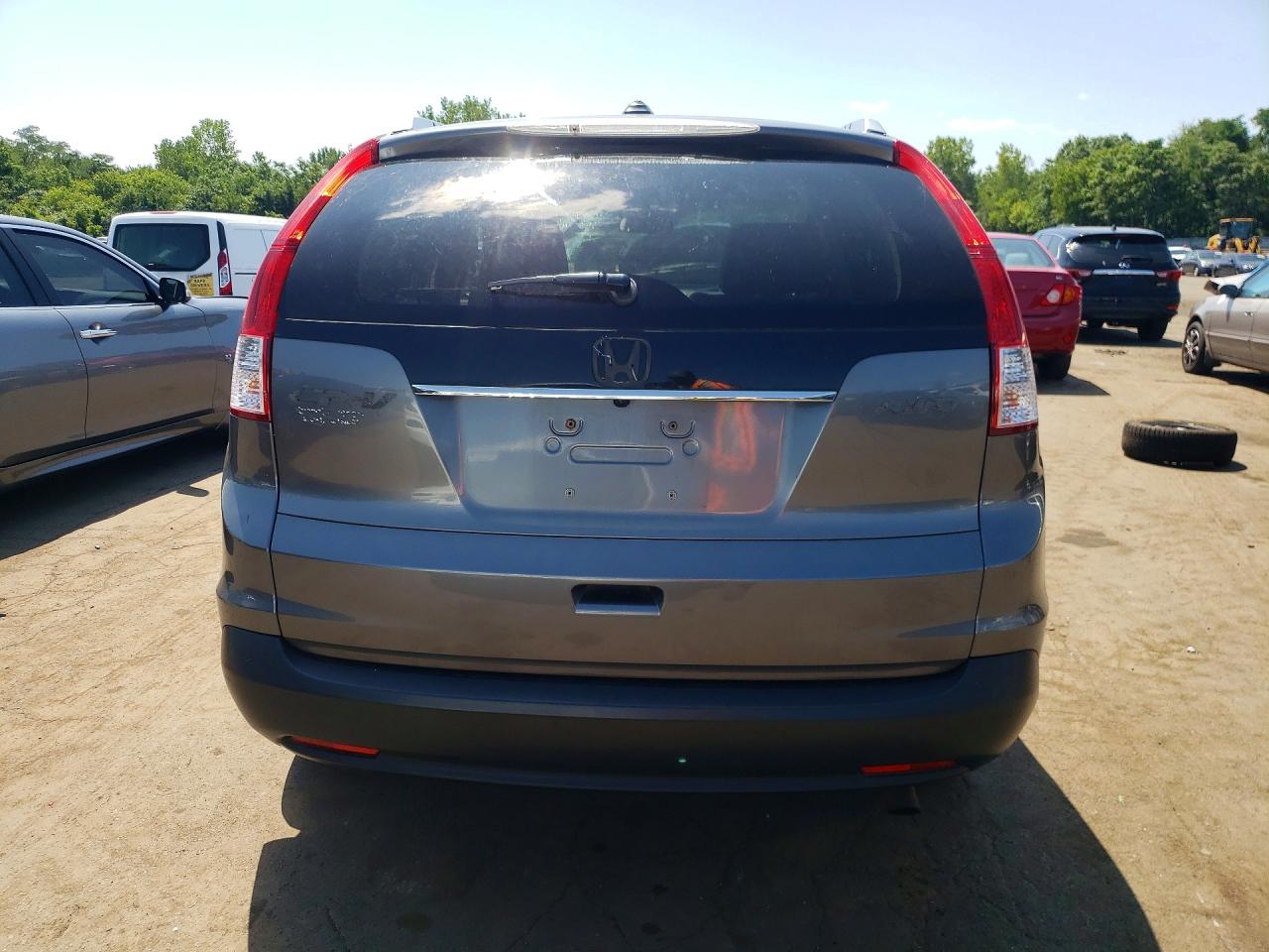 2012 Honda Cr-v Exl Gray vin: JHLRM4H79CC021181