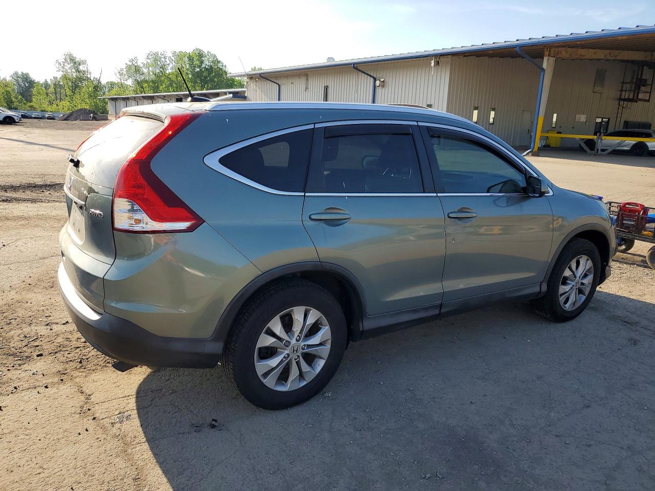 2012 Honda Cr-v Exl Green vin: JHLRM4H79CC022377