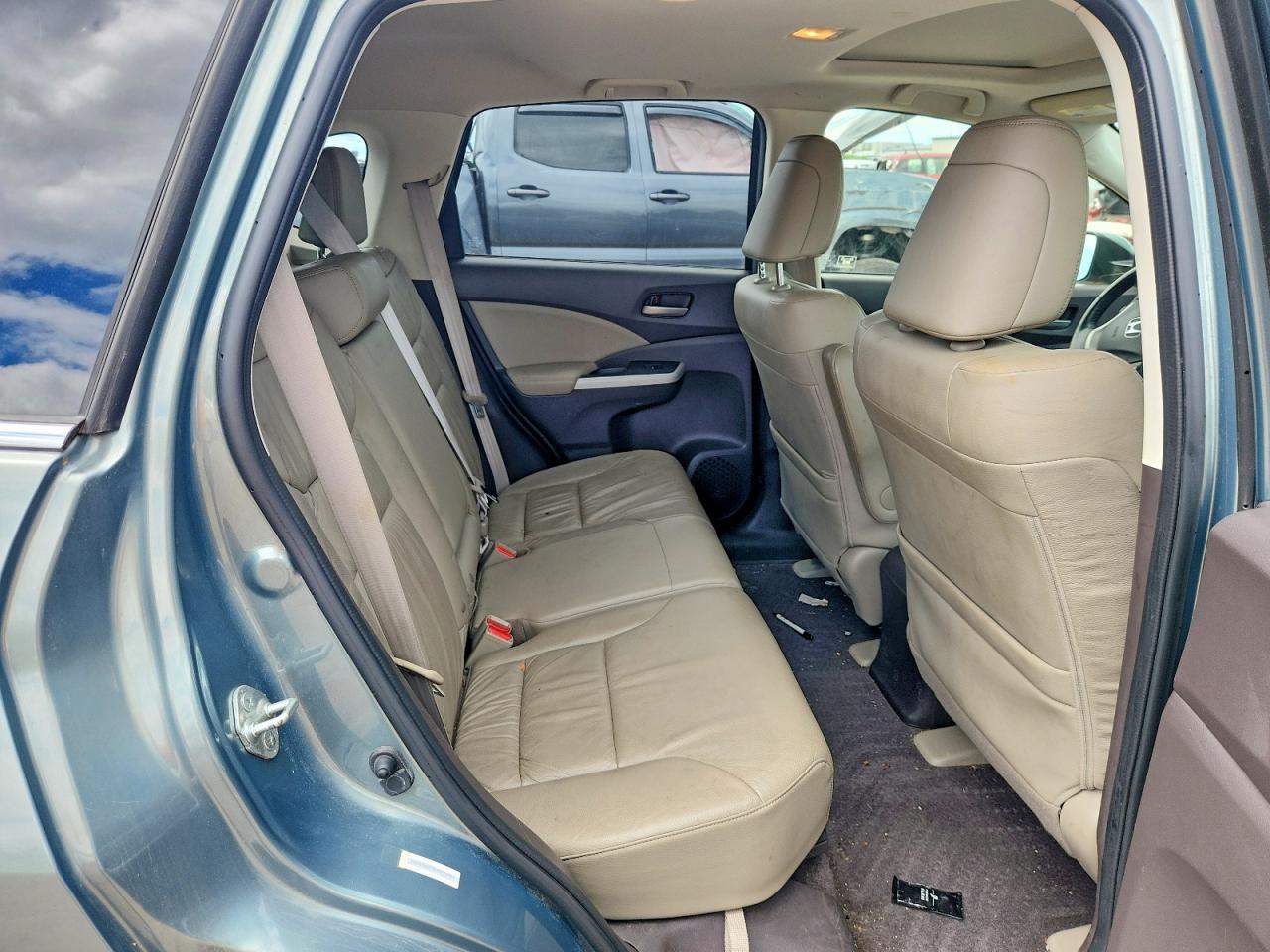 2012 Honda Cr-v Exl Green vin: JHLRM4H79CC022766