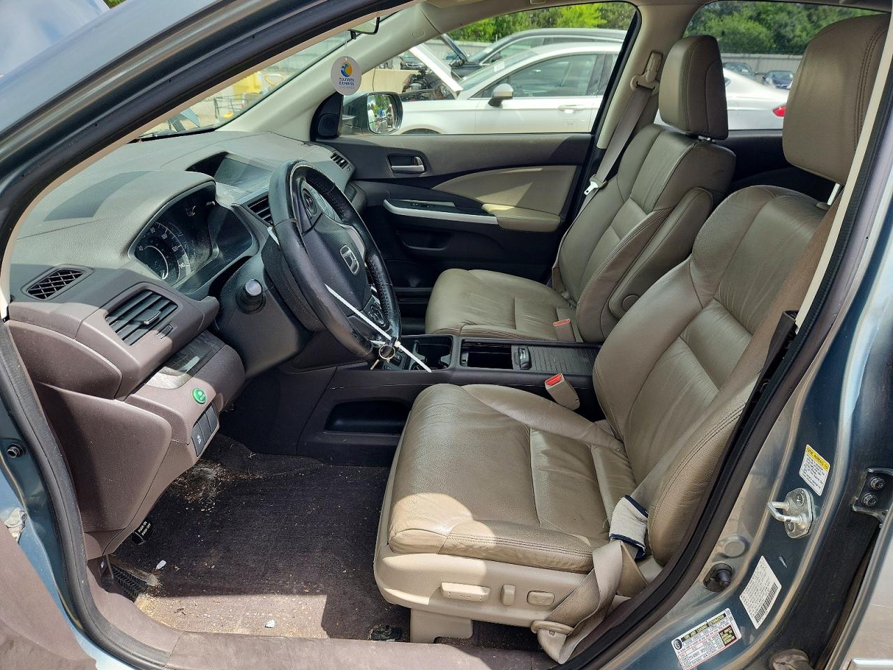 2012 Honda Cr-v Exl Green vin: JHLRM4H79CC022766