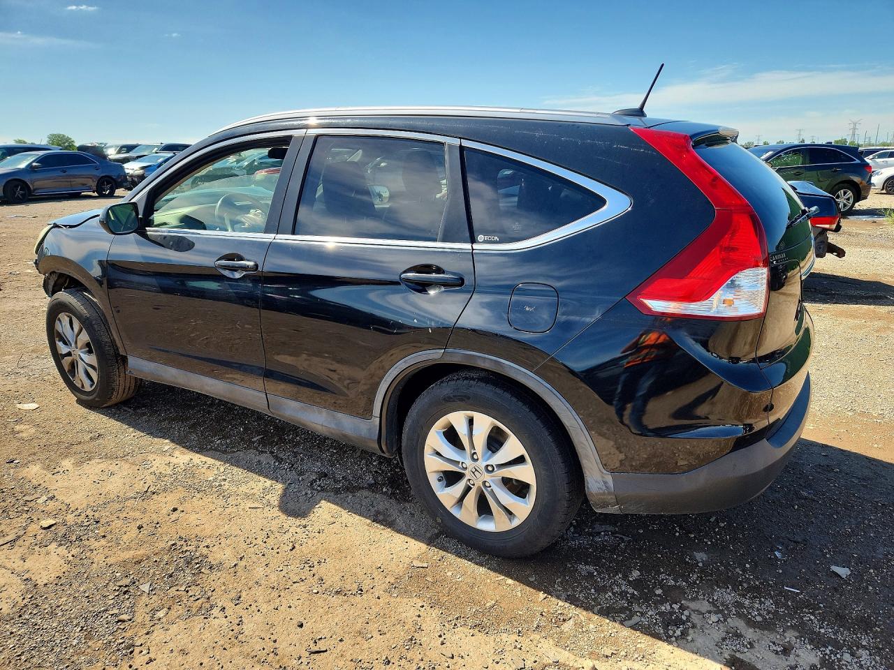 2012 Honda Cr-v Exl Black vin: JHLRM4H7XCC016829