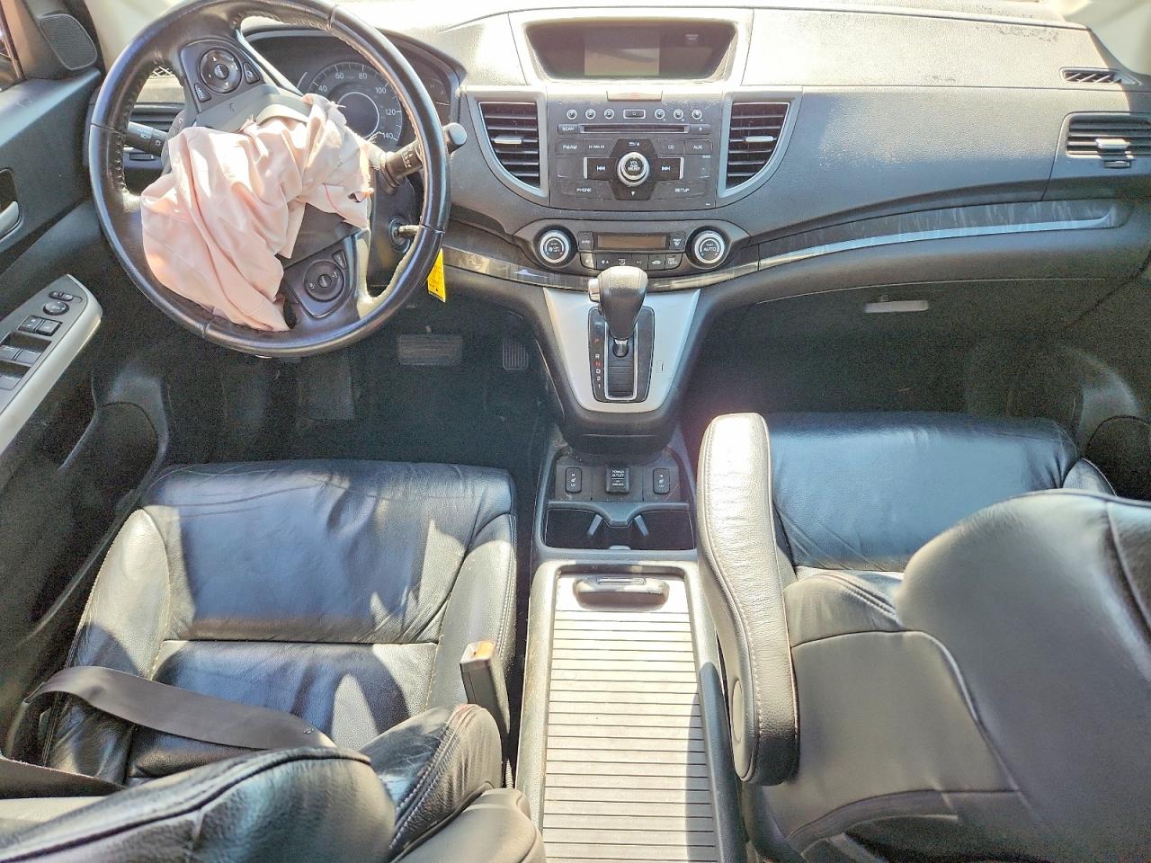 2012 Honda Cr-v Exl Black vin: JHLRM4H7XCC016829