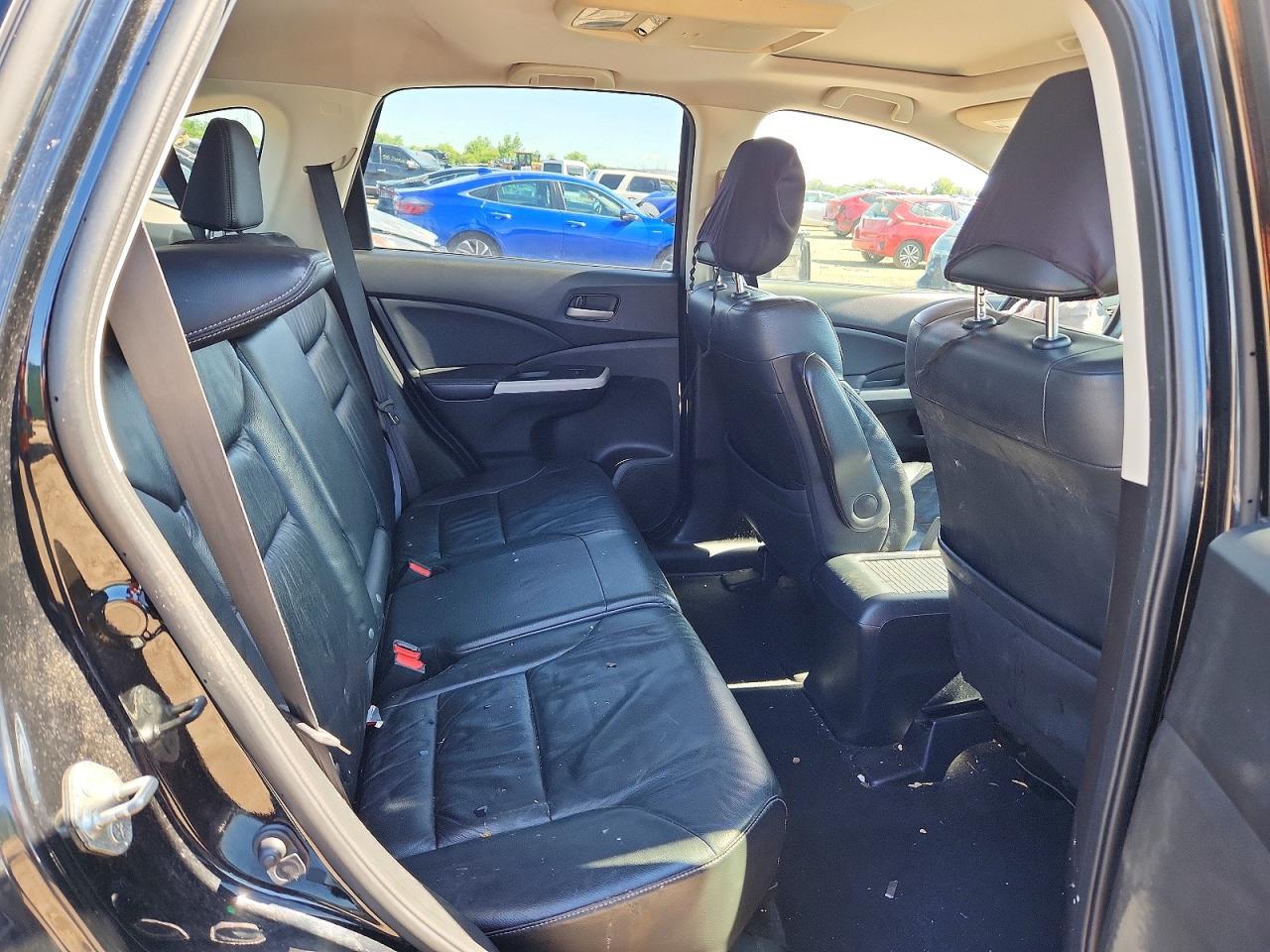 2012 Honda Cr-v Exl Black vin: JHLRM4H7XCC016829