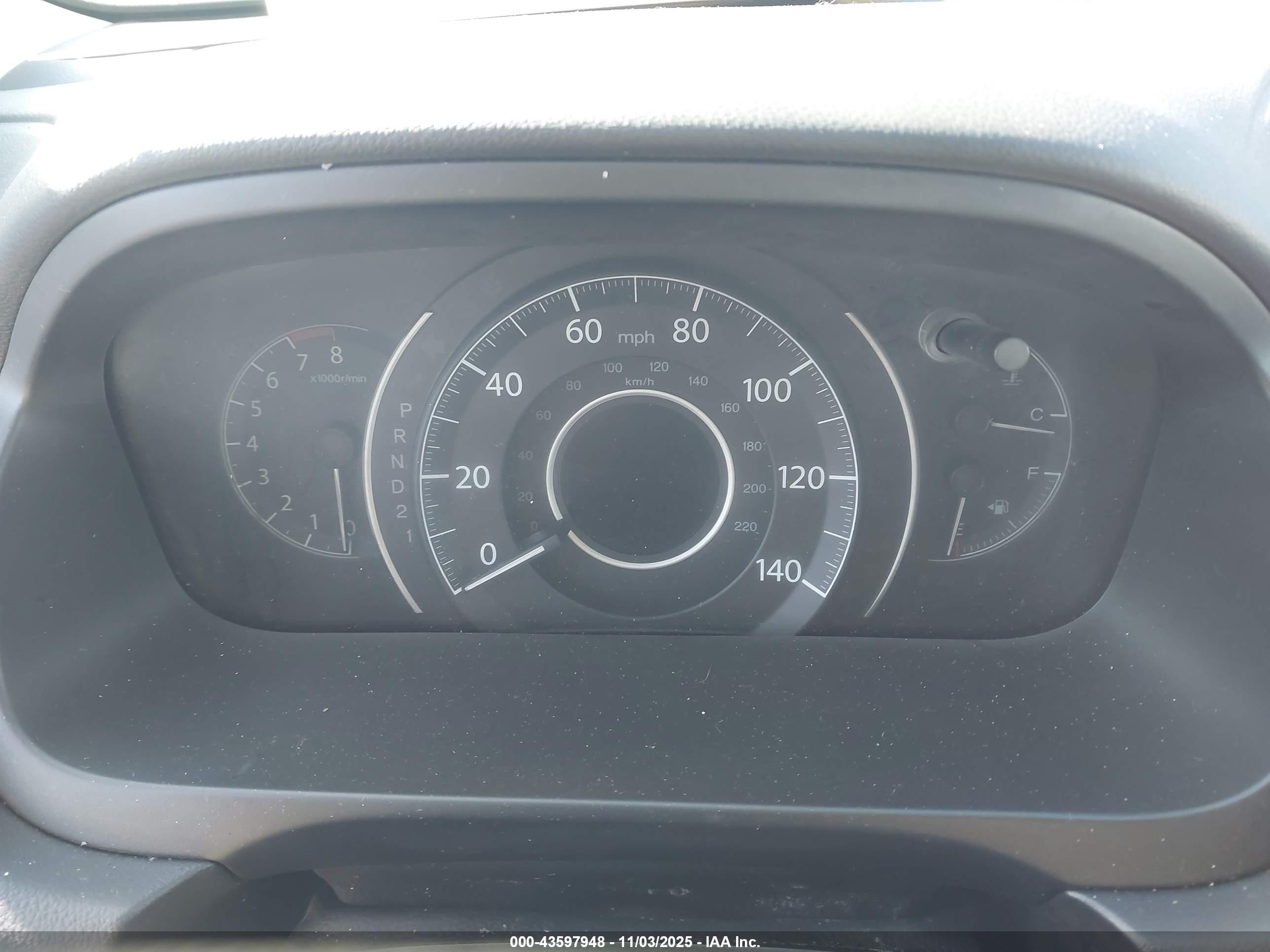 2012 Honda Cr-v Ex-l Blue vin: JHLRM4H7XCC022467