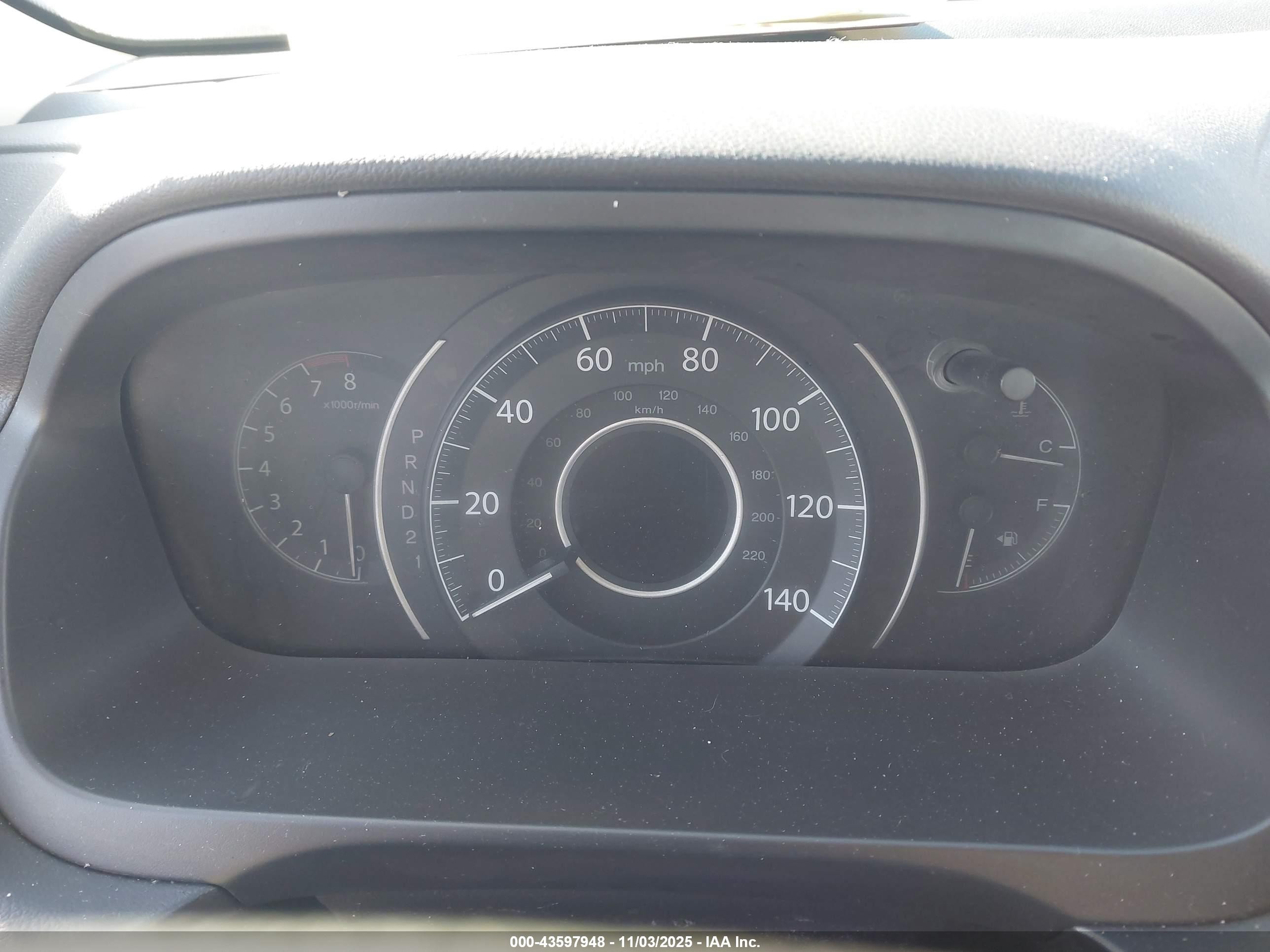 2012 Honda Cr-v Ex-l Blue vin: JHLRM4H7XCC022467
