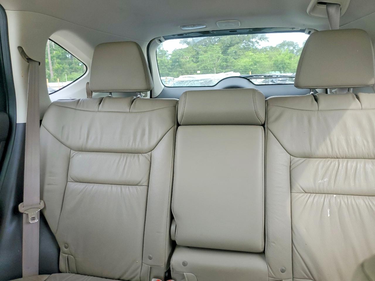 2012 Honda Cr-v Exl Teal vin: JHLRM4H7XCC023408