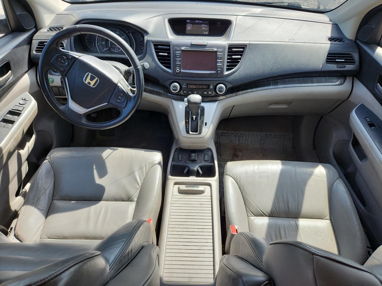 2012 Honda Cr-v Exl Silver vin: JHLRM4H7XCC026308