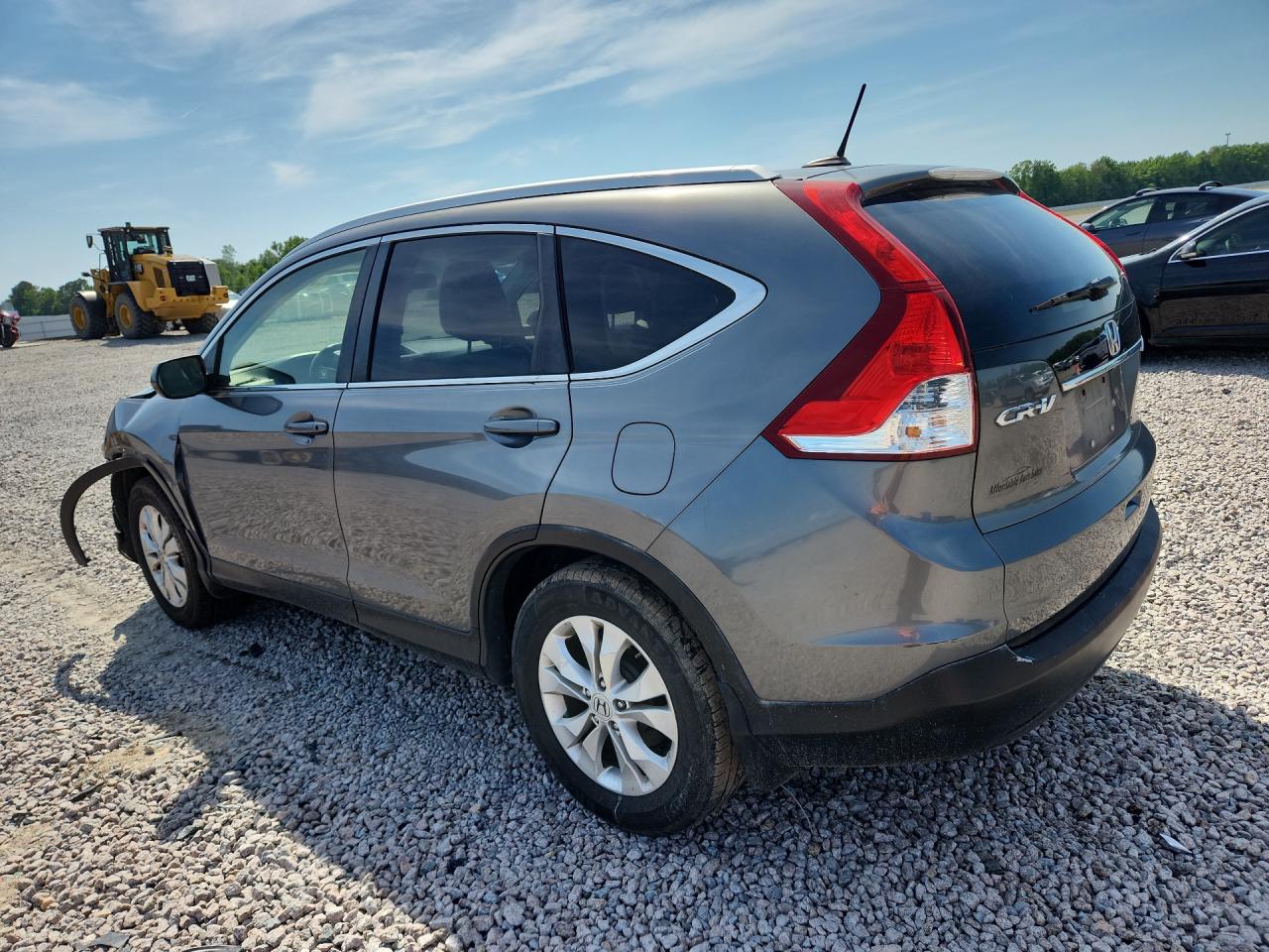 2012 Honda Cr-v Exl Silver vin: JHLRM4H7XCC026308