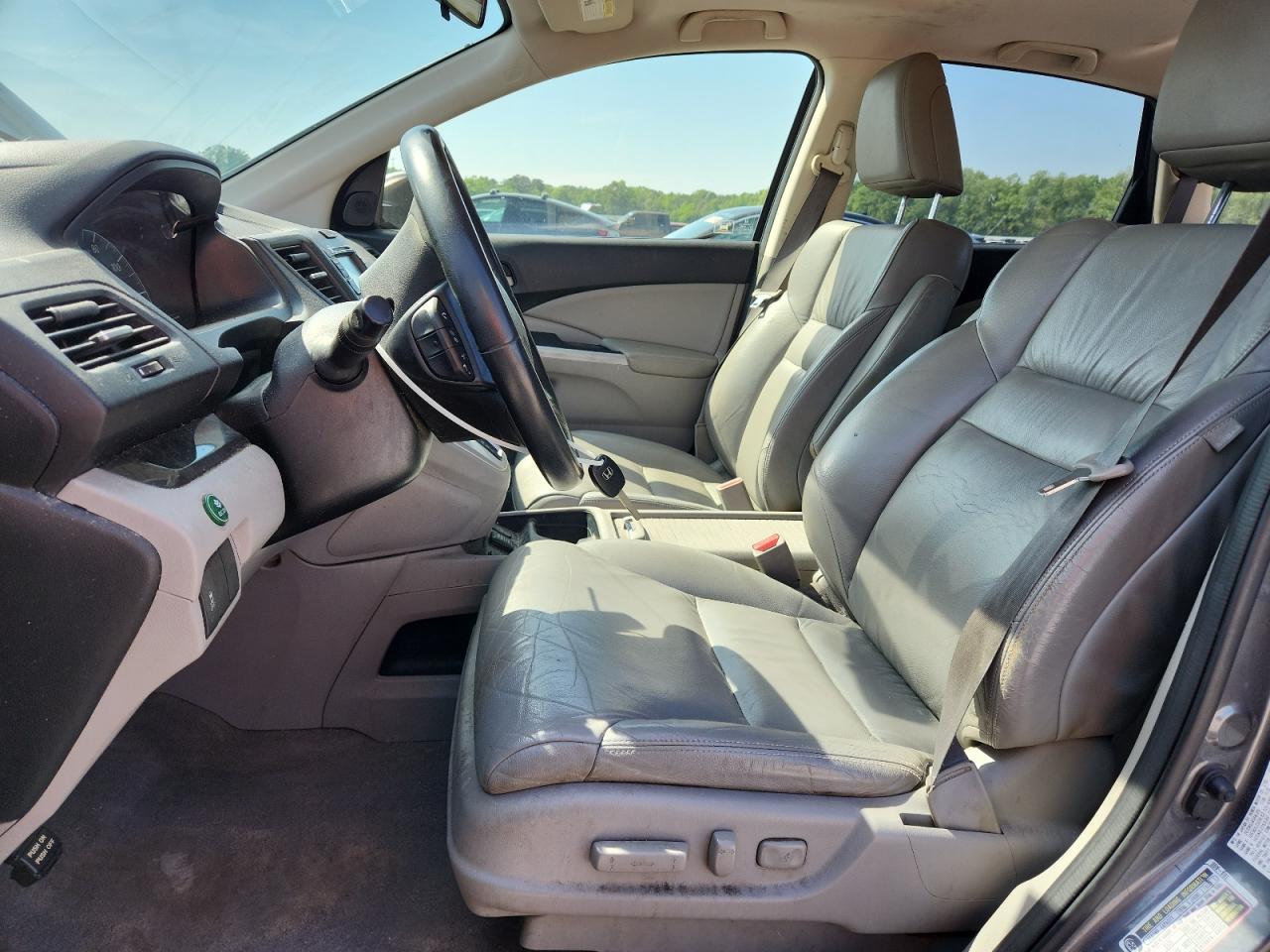 2012 Honda Cr-v Exl Silver vin: JHLRM4H7XCC026308