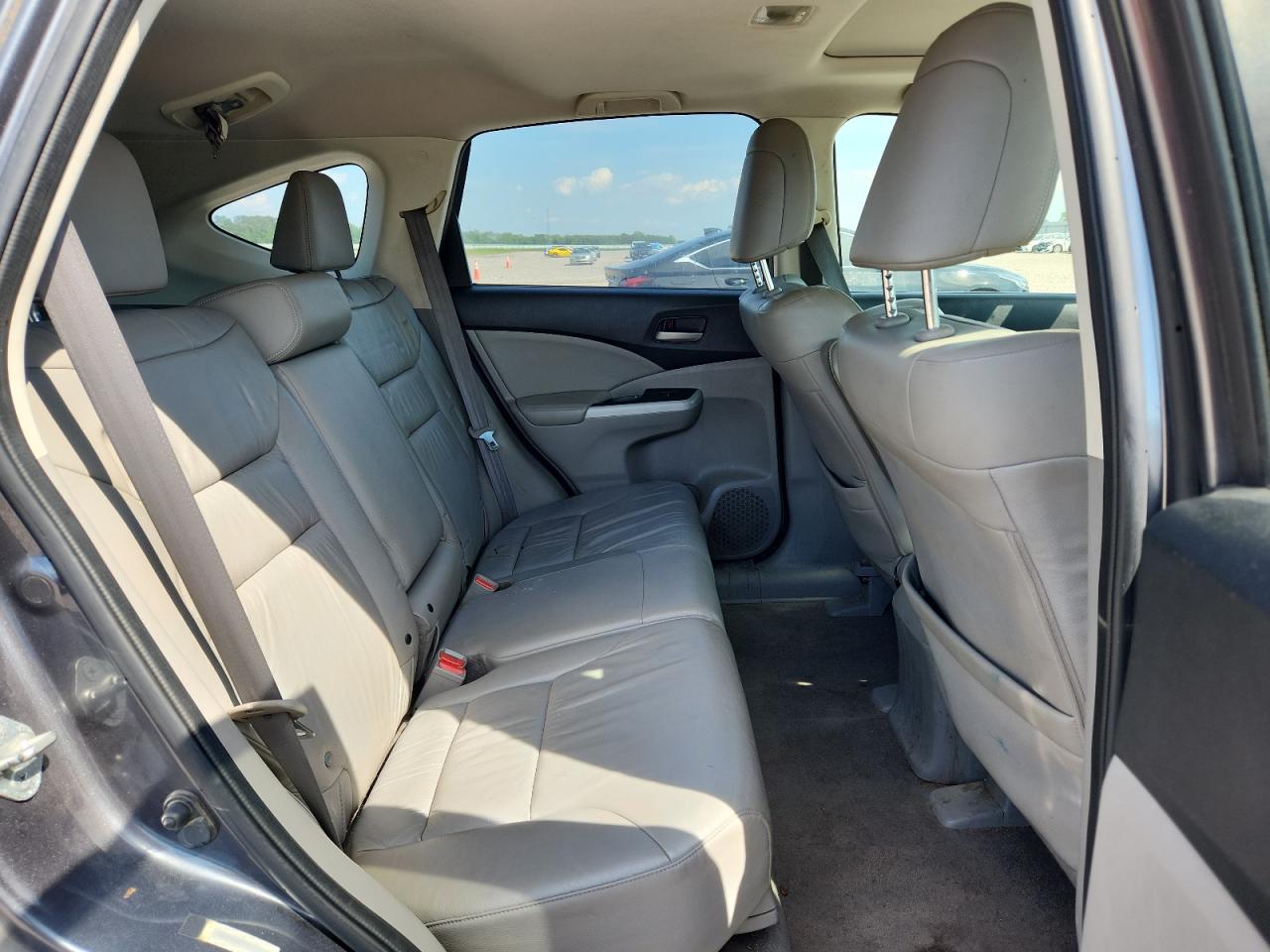 2012 Honda Cr-v Exl Silver vin: JHLRM4H7XCC026308