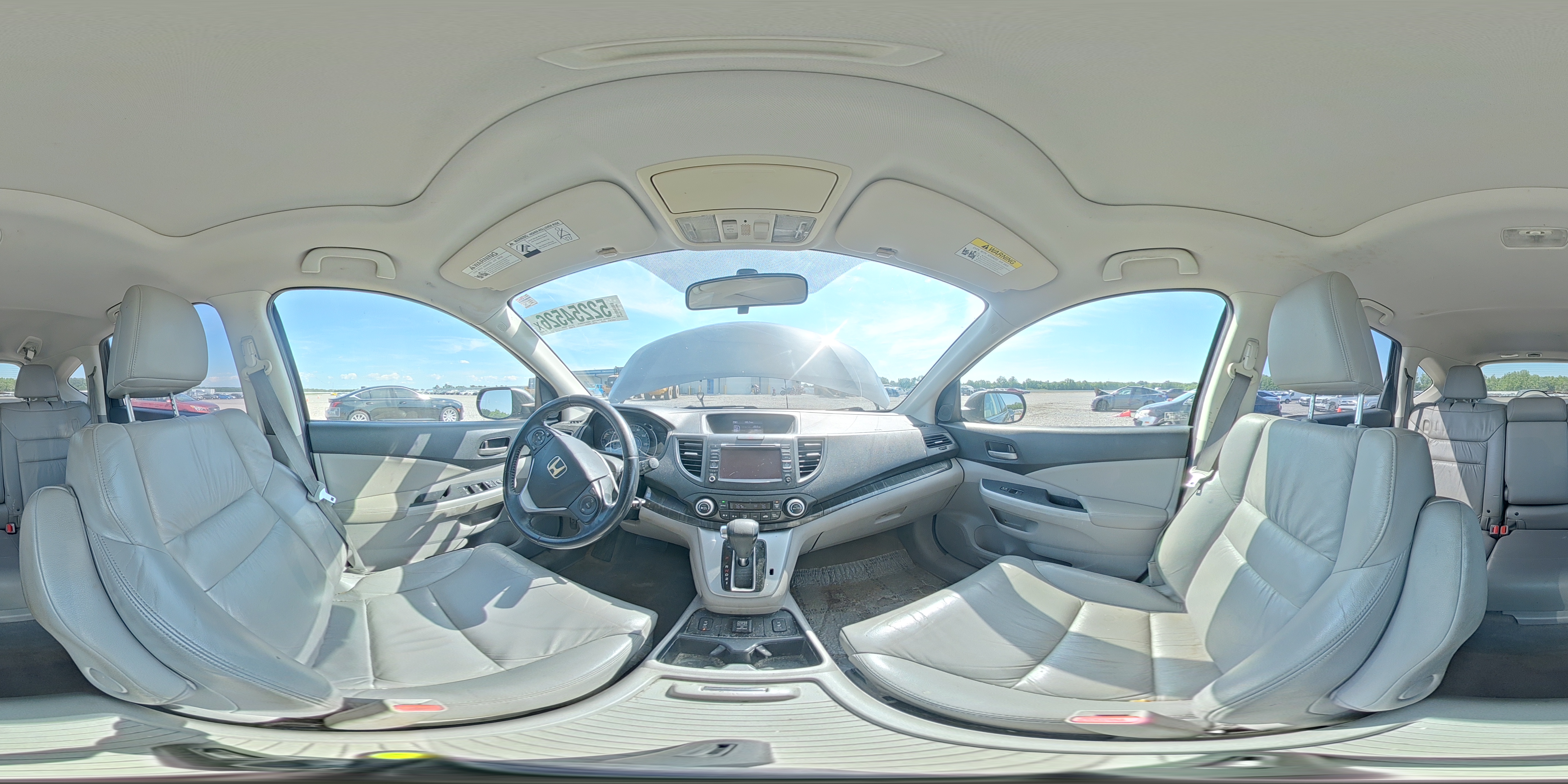 2012 Honda Cr-v Exl Silver vin: JHLRM4H7XCC026308