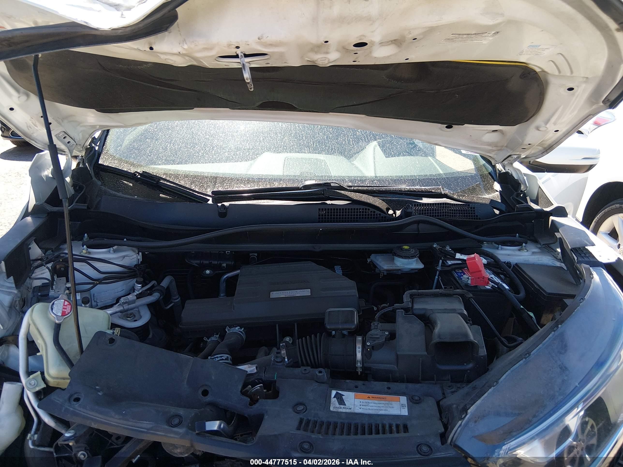 2019 Honda Cr-v Ex White vin: JHLRW2H58KX014808