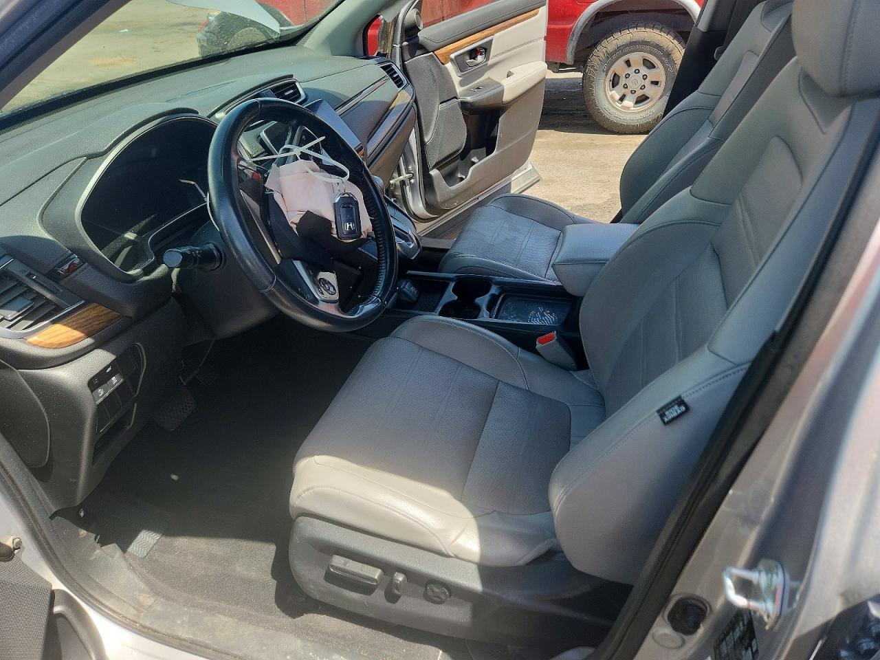 2019 Honda Cr-v Exl Silver vin: JHLRW2H83KX003659
